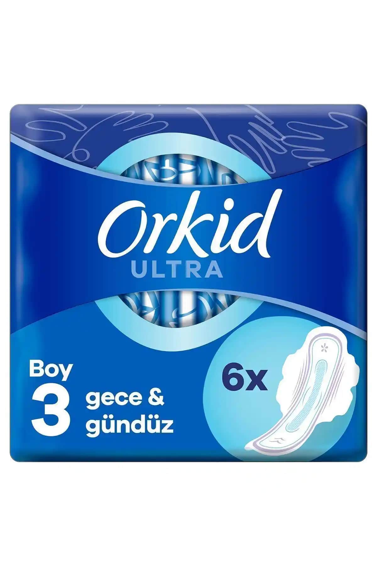 Orkid Ultra Gece ve Gündüz Hijyenik Pedler: Yüksek Emicilik ve Maksimum Koruma