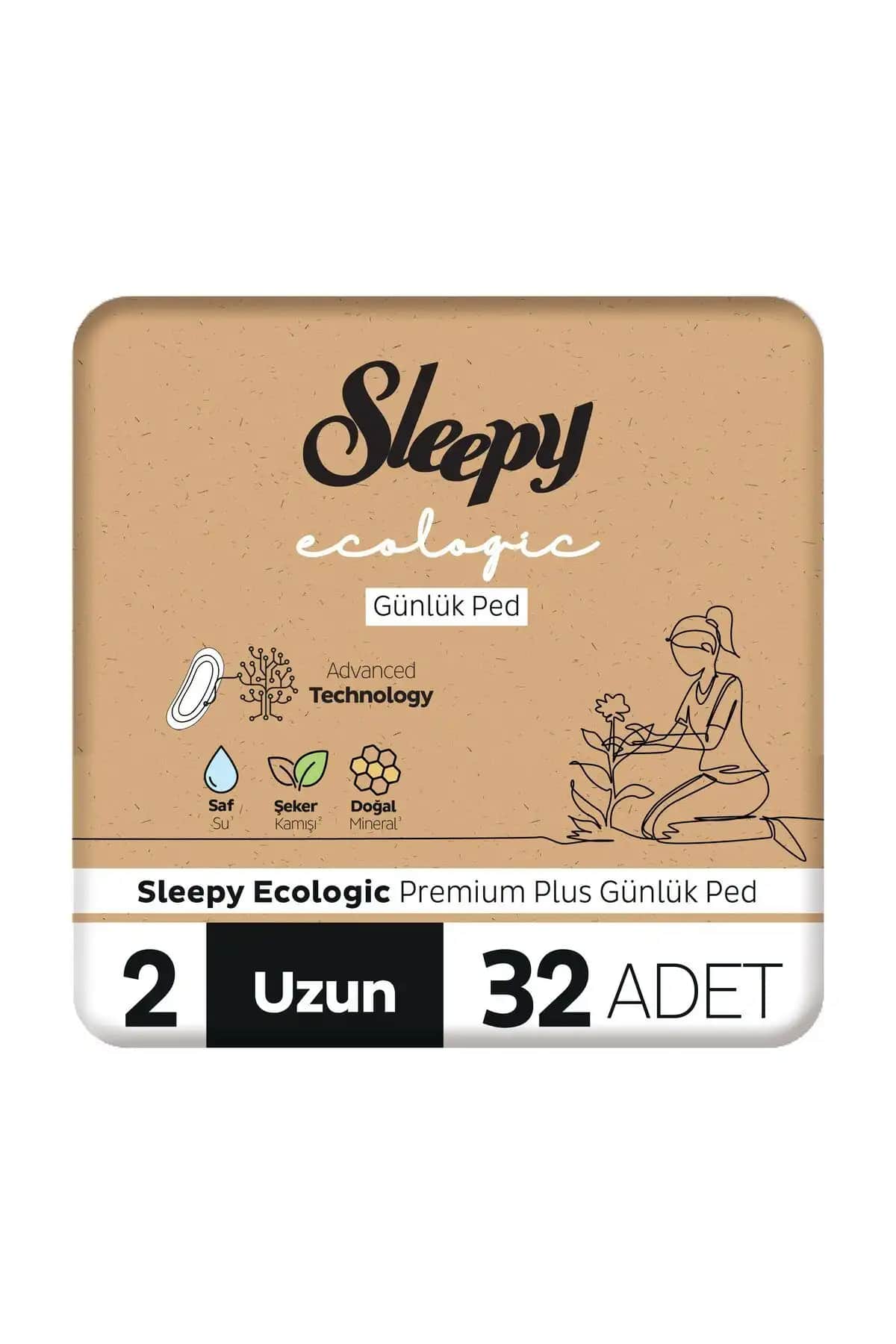 Sleepy Ecologic Premium Plus Günlük Ped: Organik ve Konforlu Günlük Hijyen Ürünü