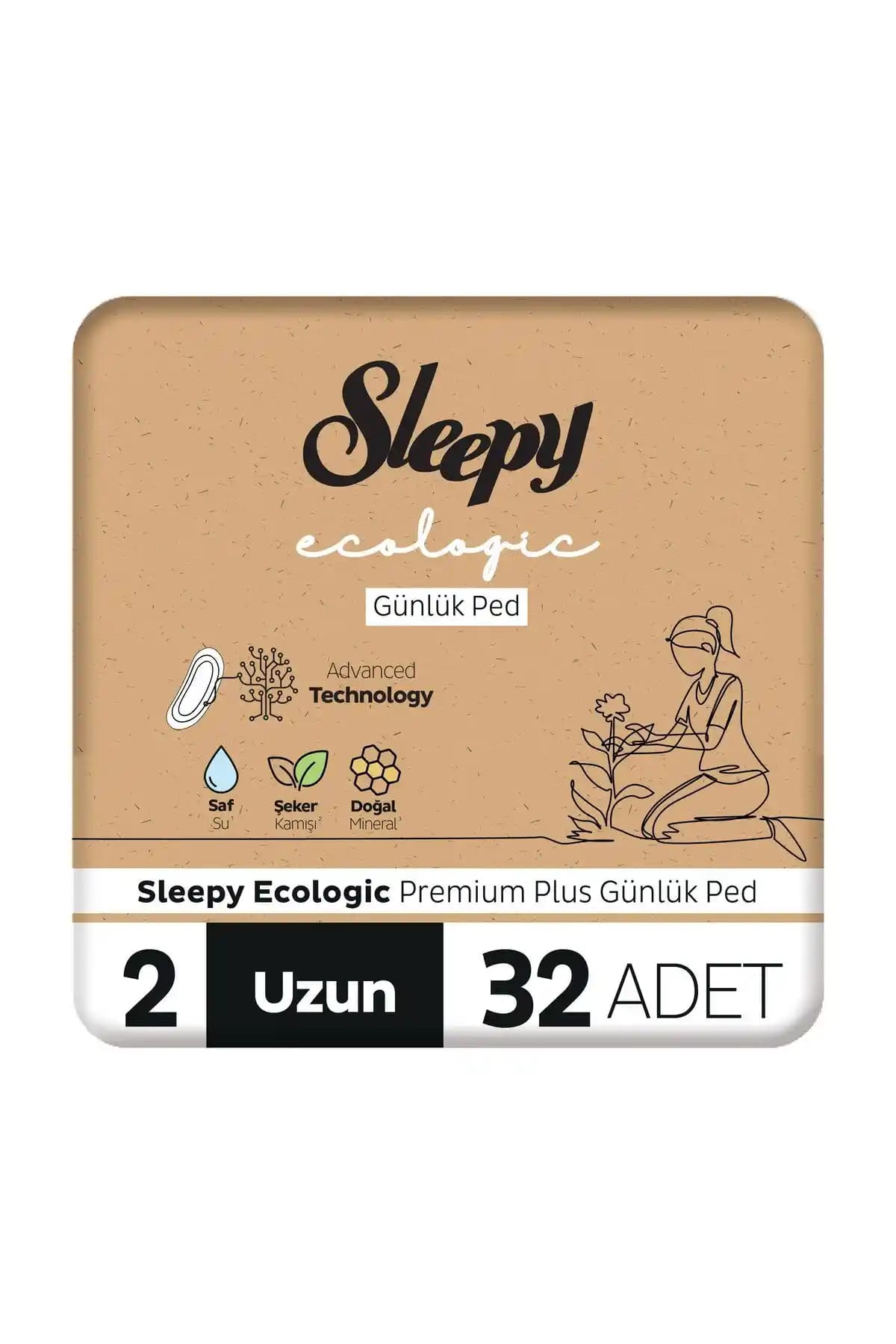 Sleepy Ecologic Premium Plus Günlük Ped: Organik ve Konforlu Günlük Hijyen Ürünü
