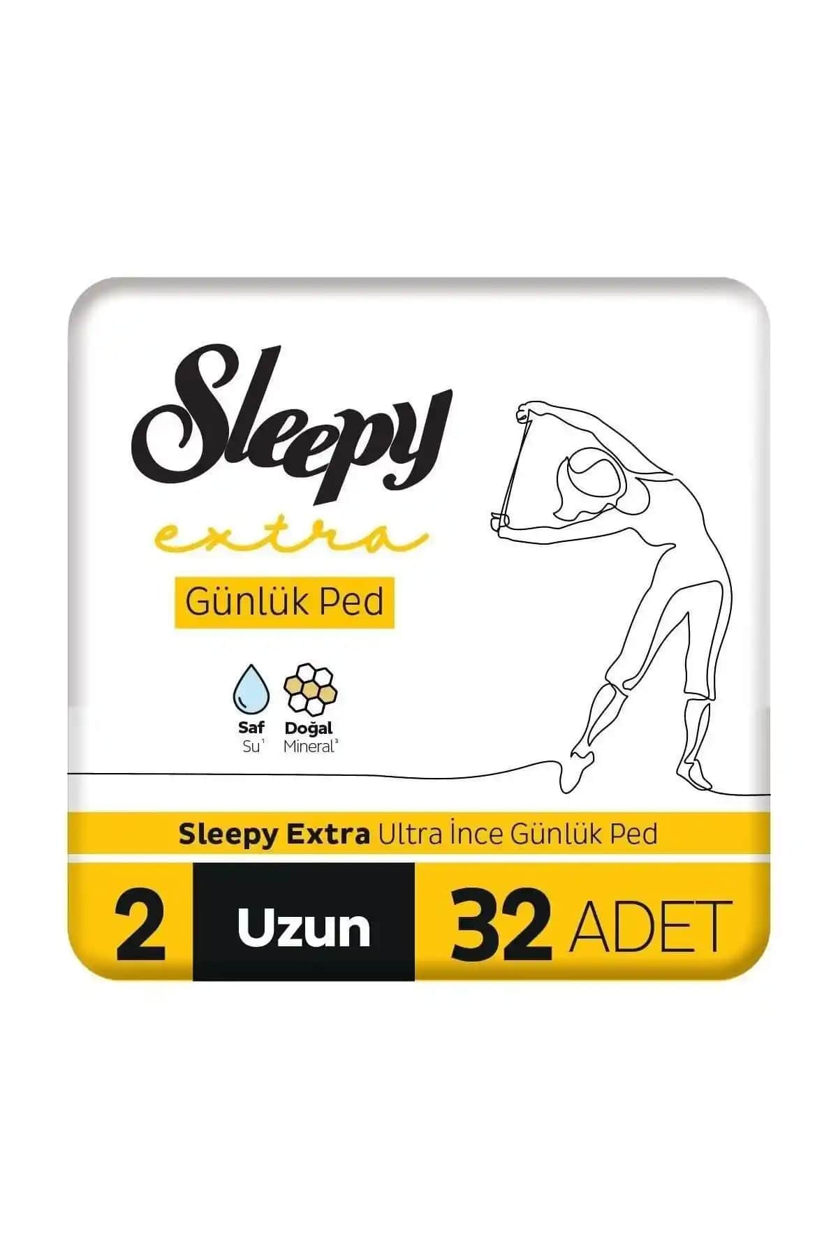 Sleepy Extra Ultra İnce Günlük Ped: Organik ve Hafif Tasarımıyla Günlük Hijyen Çözümü