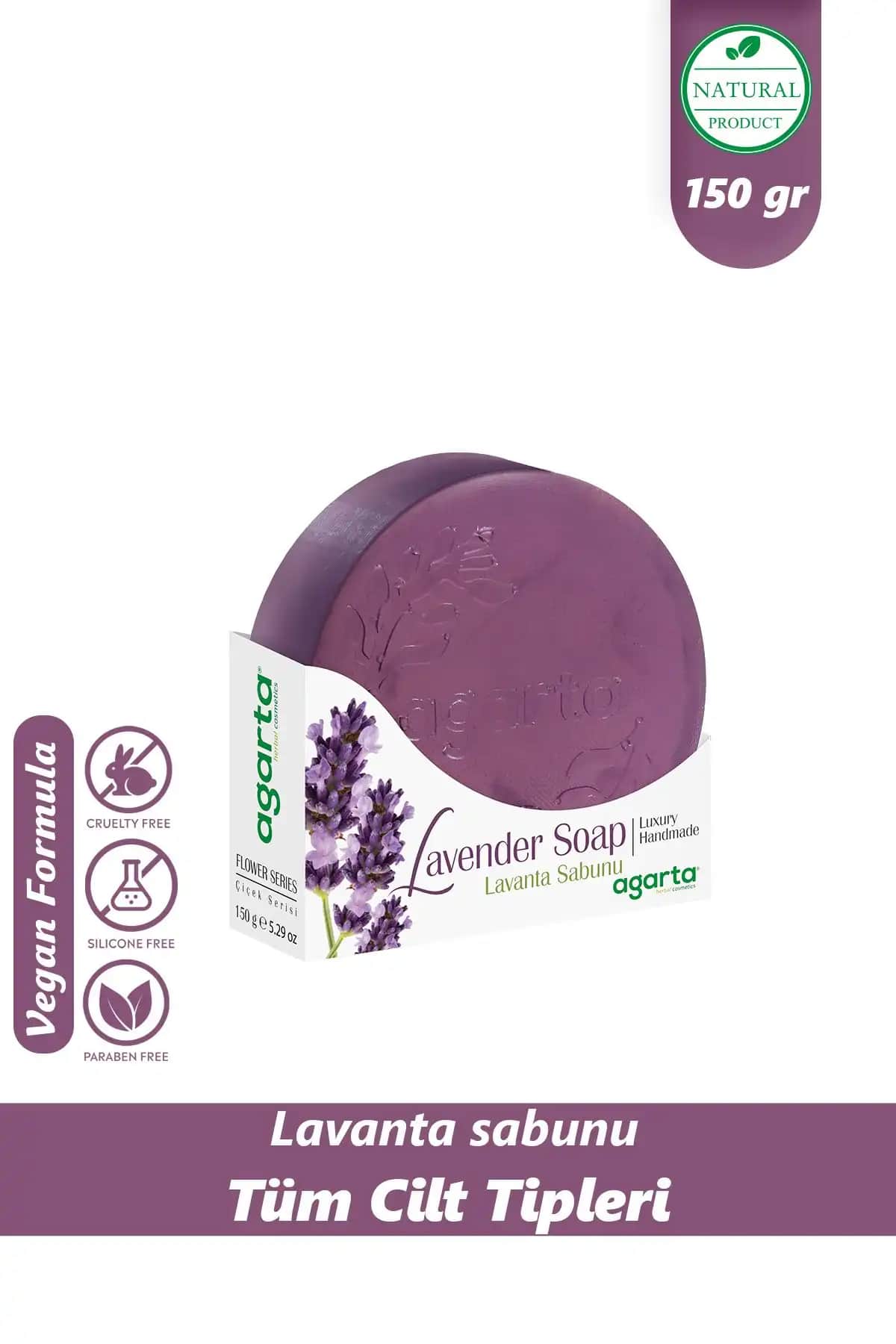 Agarta Lavanta Sabunu Doğal İçeriğiyle Cilt ve Saç Bakımında Güvenilir Tercih