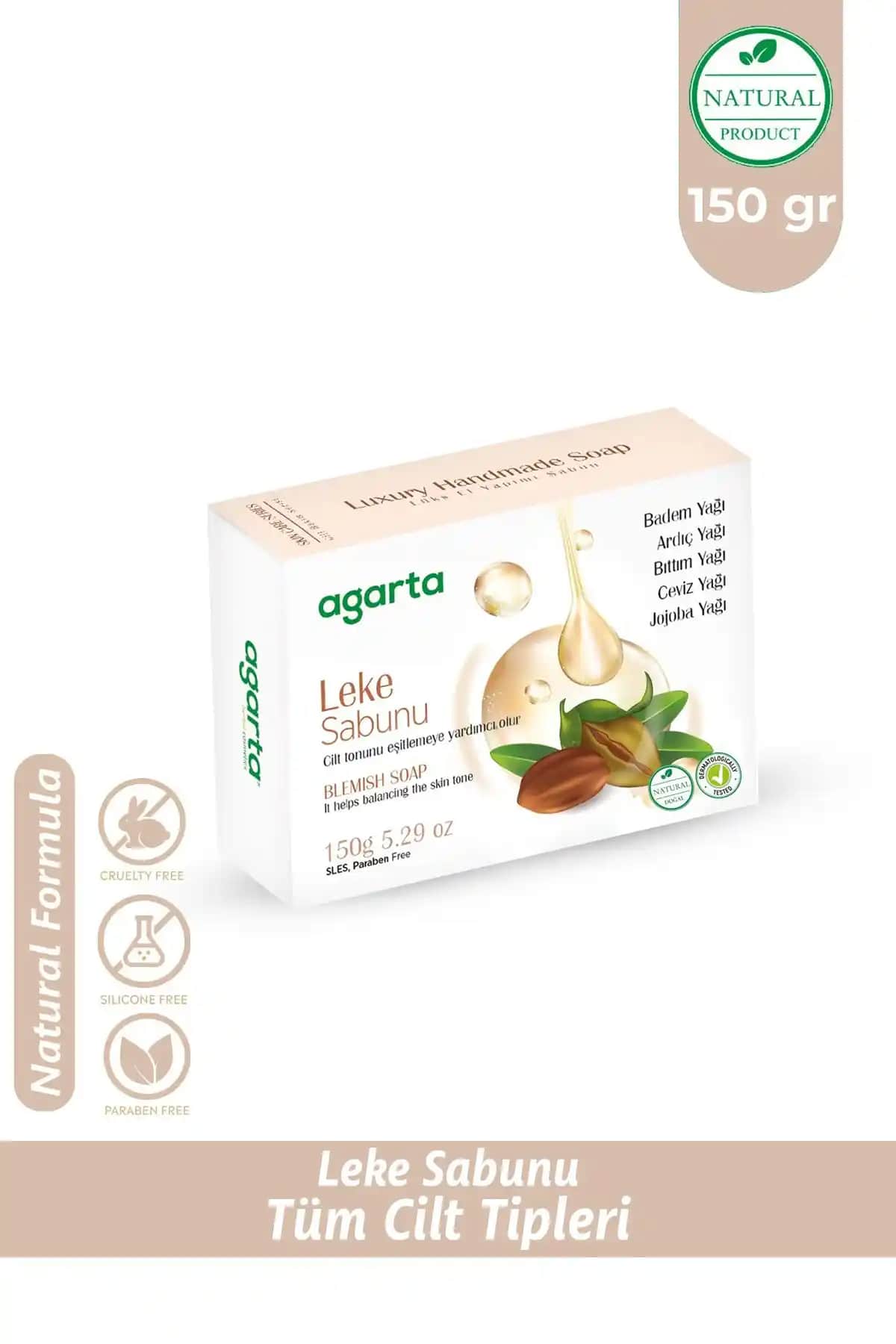 Agarta Lekeli Doğal Sabun: Cilt Sağlığı ve Lekeleri Giderici Doğal Bakım Ürünü
