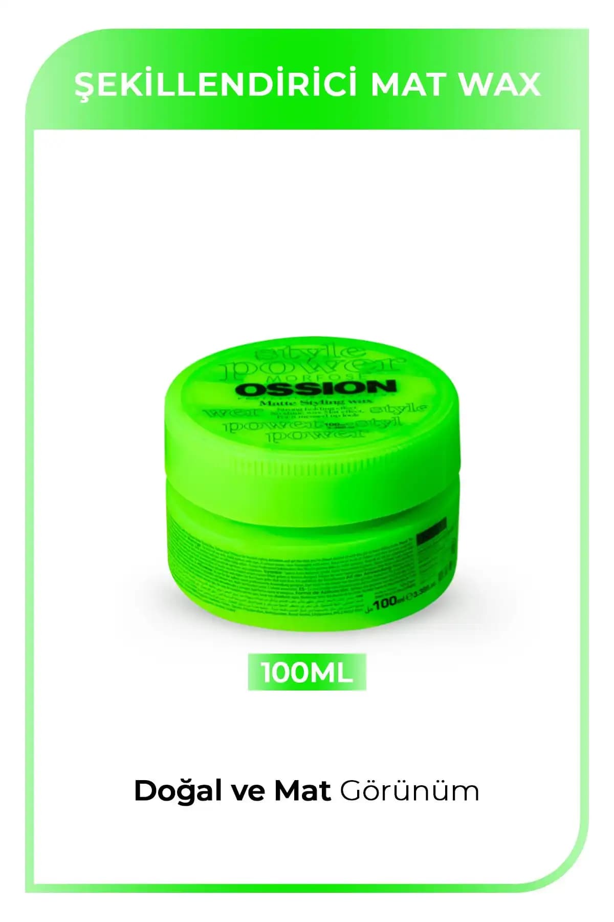 Efsun Saç Wax Stick ve Morfose Ossion Mat Wax Karşılaştırması 2