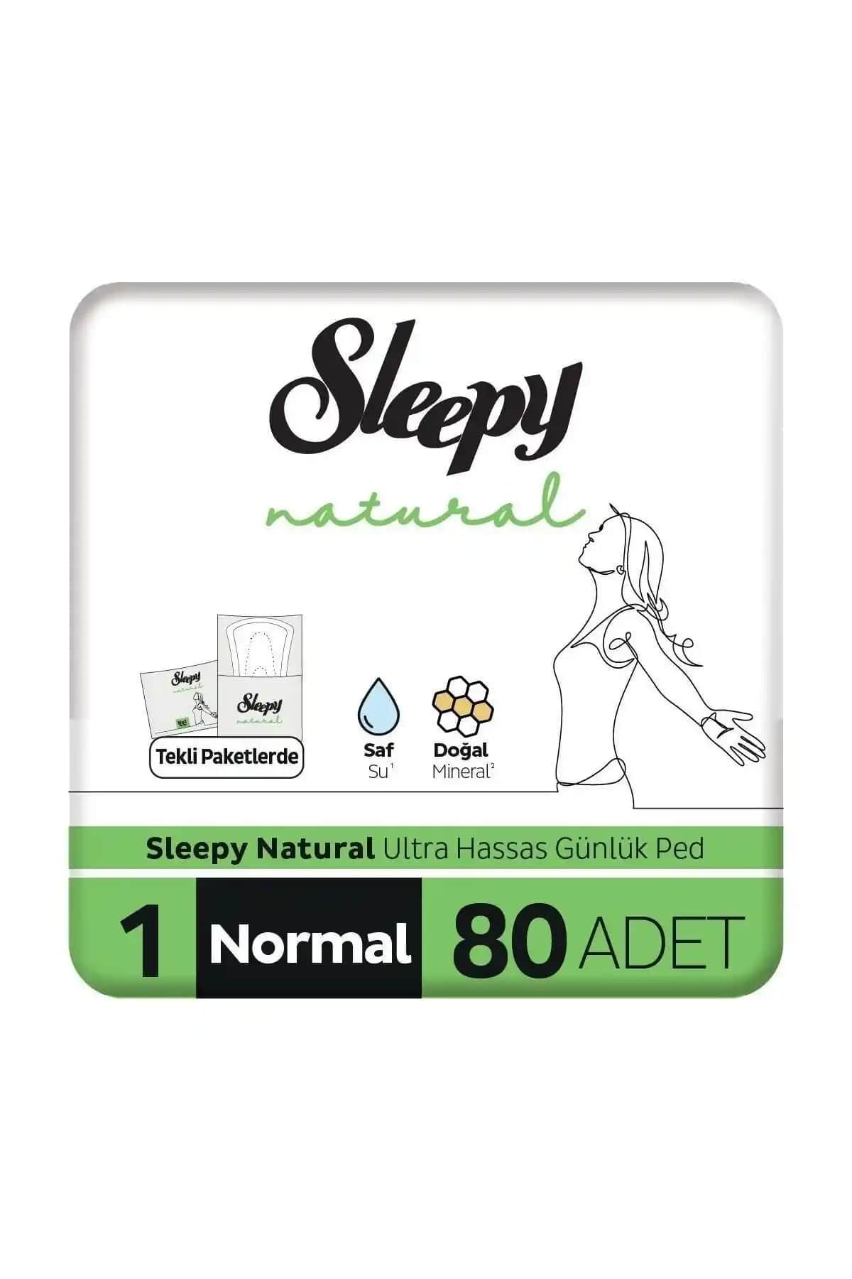 Sleepy Natural Ultra Hassas Günlük Ped ile Günlük Hijyen ve Konforunuzu Artırın