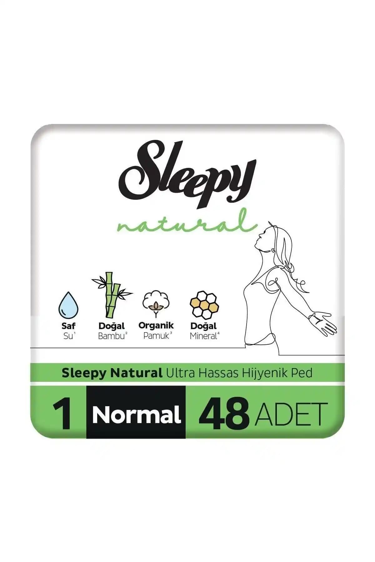 Sleepy Natural Ultra Hassas Hijyenik Ped: Günlük Konfor ve Güvenlik İçin Organik Seçenek