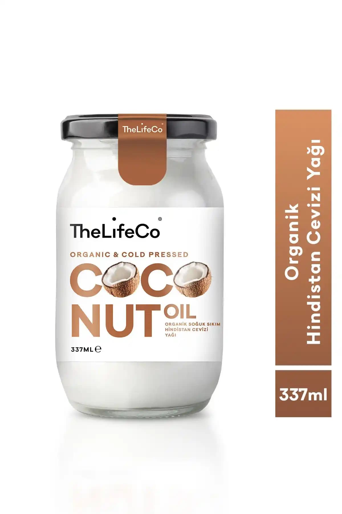 TheLifeCo Organik Soğuk Sıkım Hindistan Cevizi Yağı: Doğal ve Çok Yönlü Kullanım İmkanı