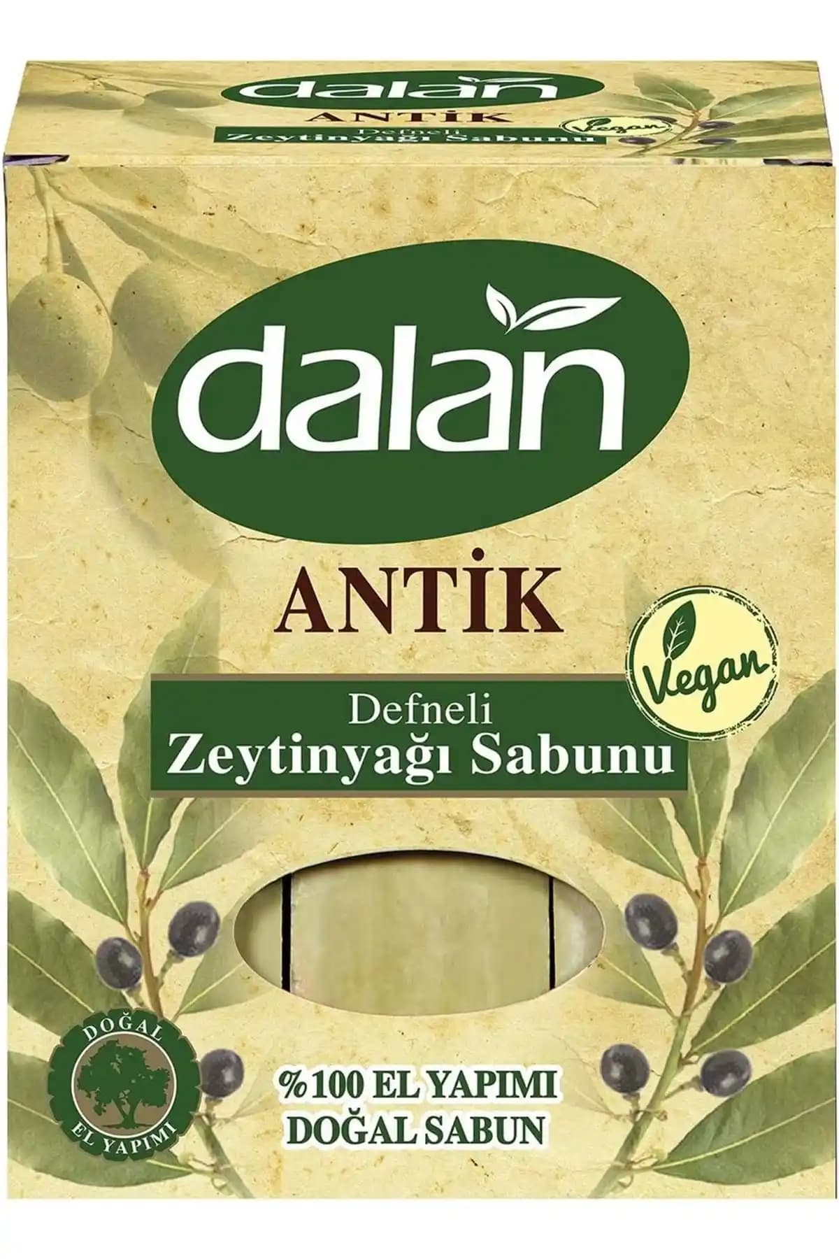 Dalan Antik Vegan Zeytinyağı Sabunu Doğal ve El Yapımı Cilt Temizliği Ürünü