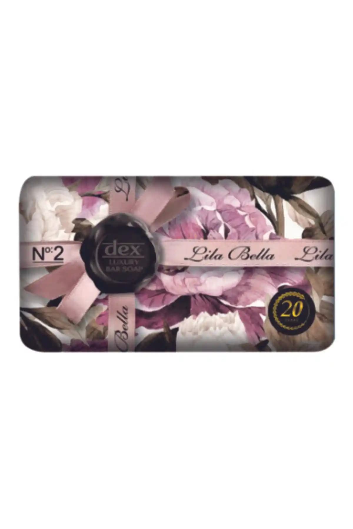 Dex Lila Bella 150 Gram Doğal Bitkisel Yağlar İçeren Sabun Cilt Temizliği ve Hoş Koku