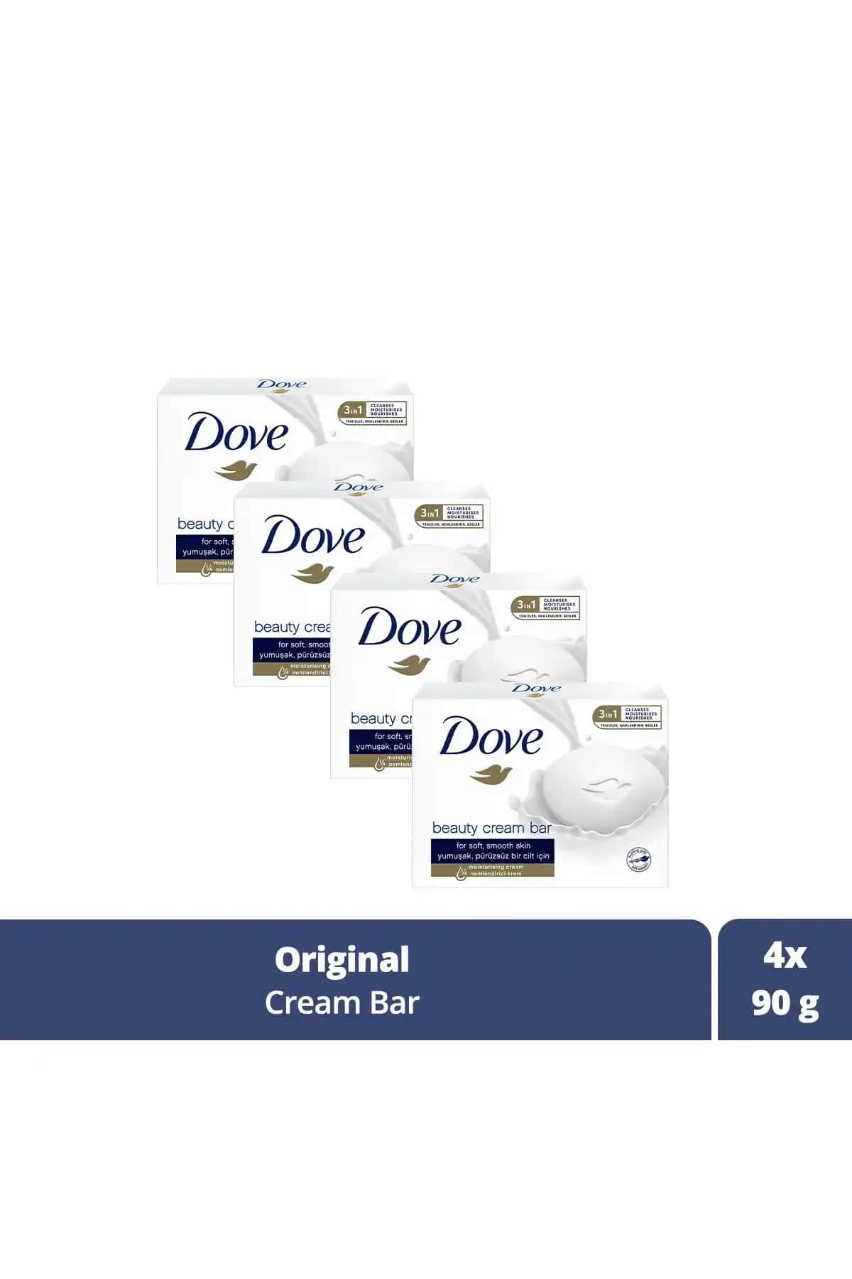 Dove Beauty Cream Bar Katı Güzellik Sabunu: Derin Temizlik ve Yoğun Nemlendirme