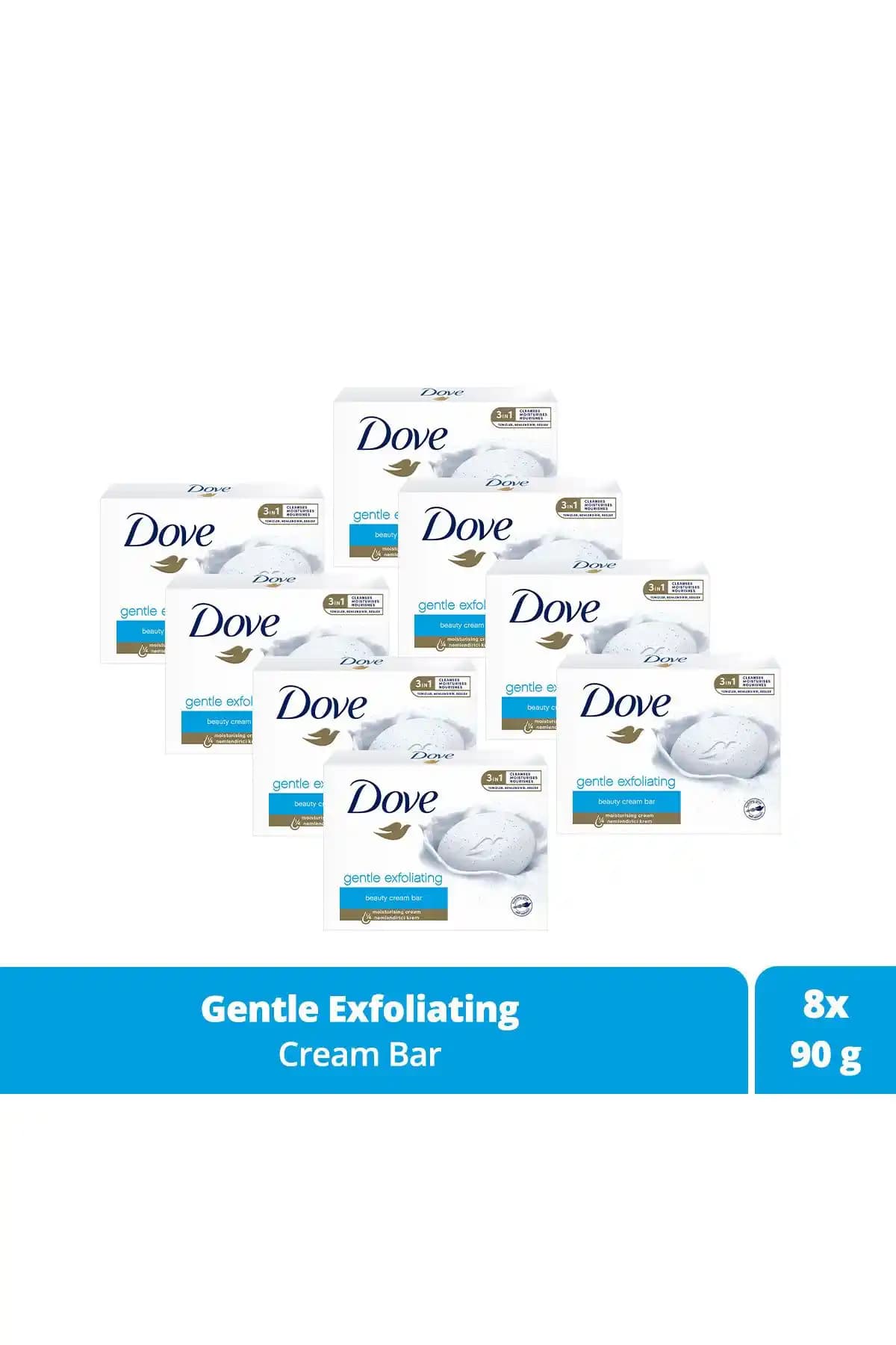 Dove Beauty Cream Bar Katı Güzellik Sabunu: Temizlik ve Nem Sağlayan Cilt Bakım Ürünü