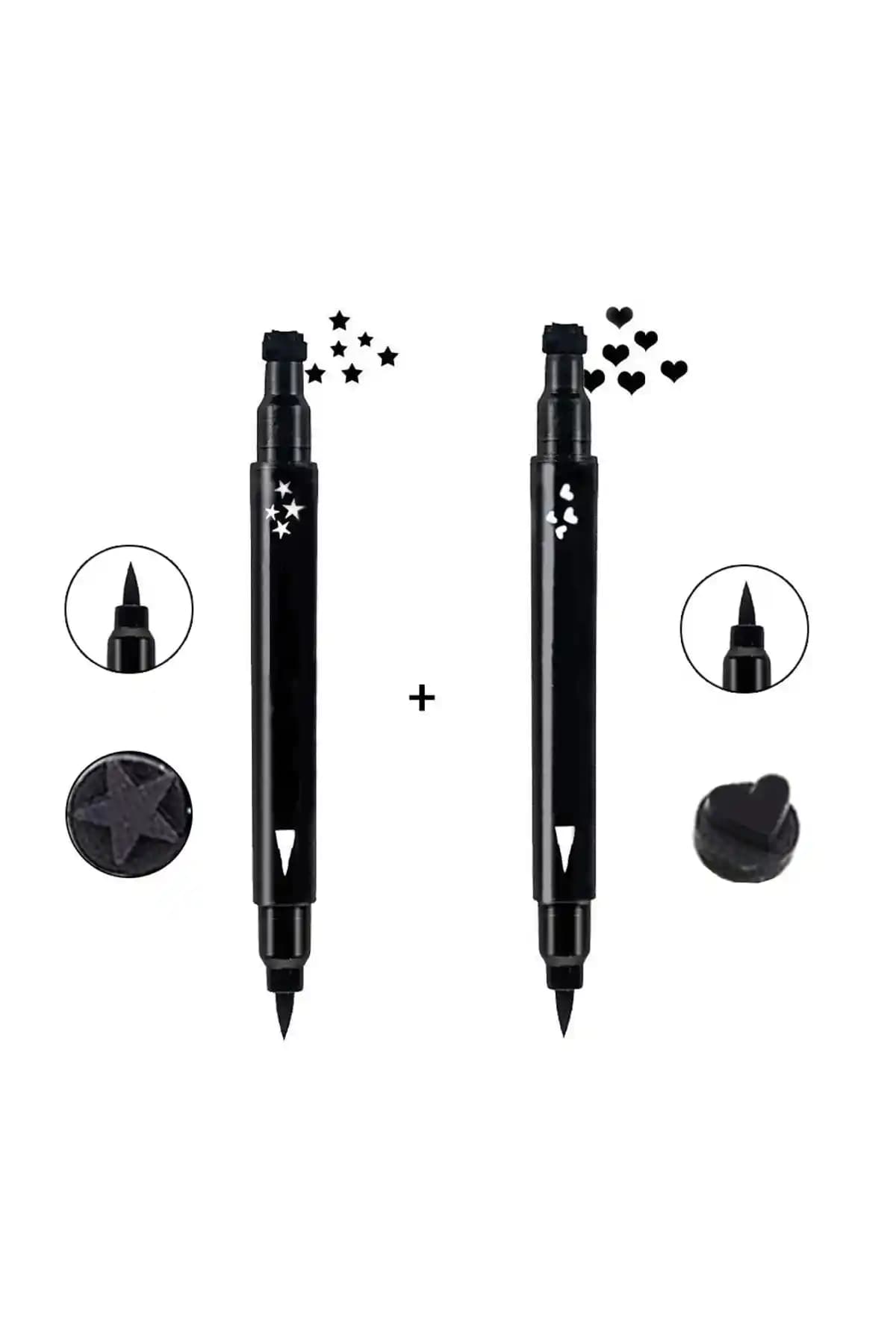 Cosmetichane Çift Uçlu ve Sword & Shield Neon Pen Eyeliner Karşılaştırması