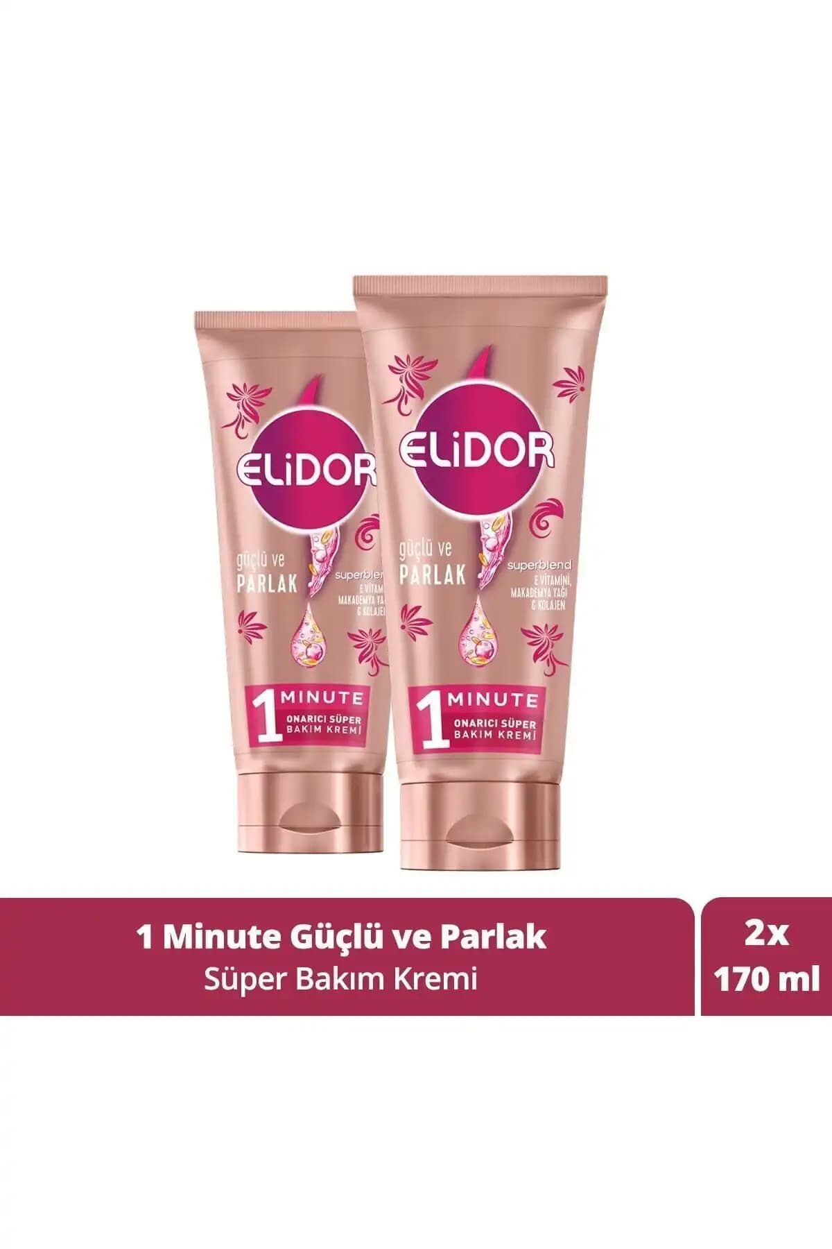 Elidor Collagen Blends ve Superblend 1 Minute Onarıcı Saç Kremi Karşılaştırması 2