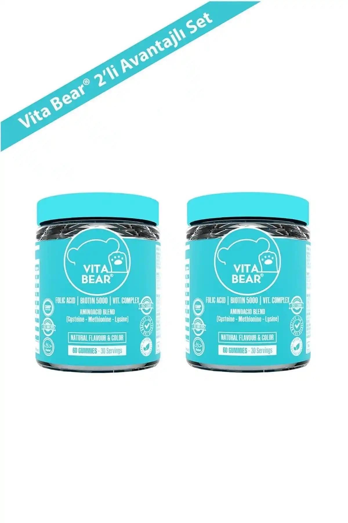 Vita Bear Strong Hair ve Sleepy Bear Karşılaştırması Saç ve Uyku Sağlığını Destekler