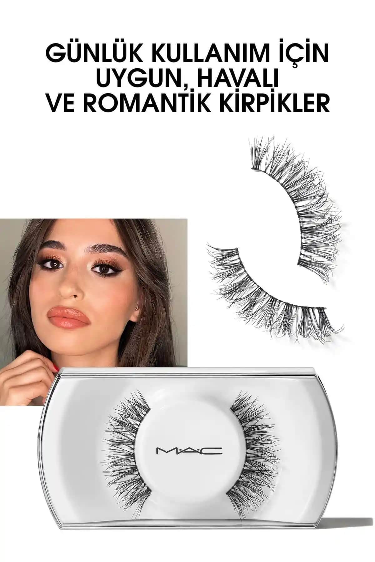 Mac 80 Romantic ve Muson Takmakirpik Lashes No:2 Karşılaştırması