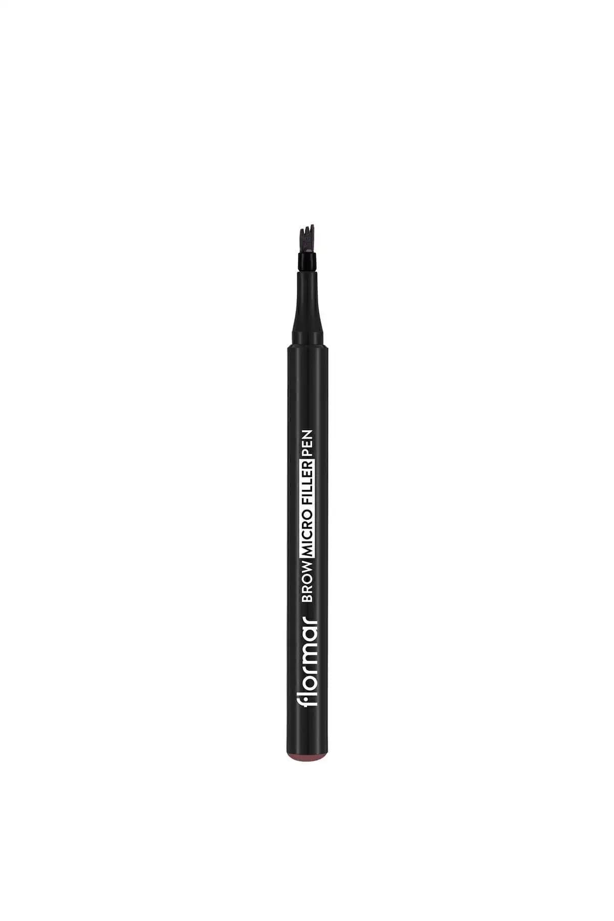Flormar Brow Micro Filler Keçe Uçlu Kaş Kalemi ile Doğal ve Dolgun Kaşlar Yaratın