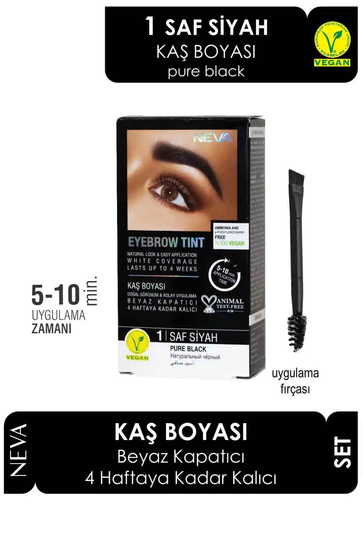 Neva Eyebrow Tınt Kaş Boyası: Doğal ve Kalıcı Kaş Boyama Çözümü