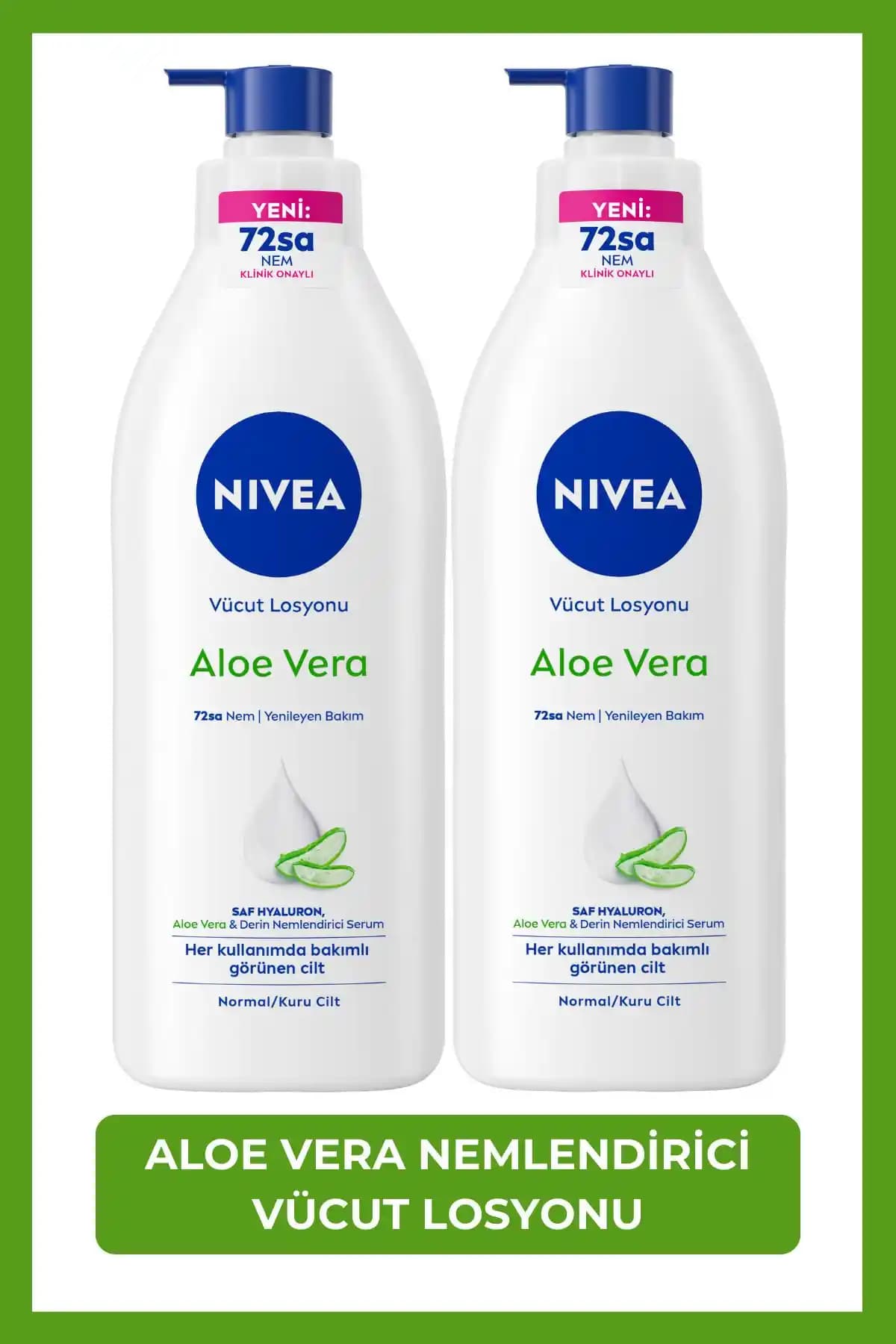 NIVEA Aloe Vera ve Yoğun Besleyici Vücut Sütü Karşılaştırması: Hangi Ürün Sizi Daha Çok Memnun Eder?