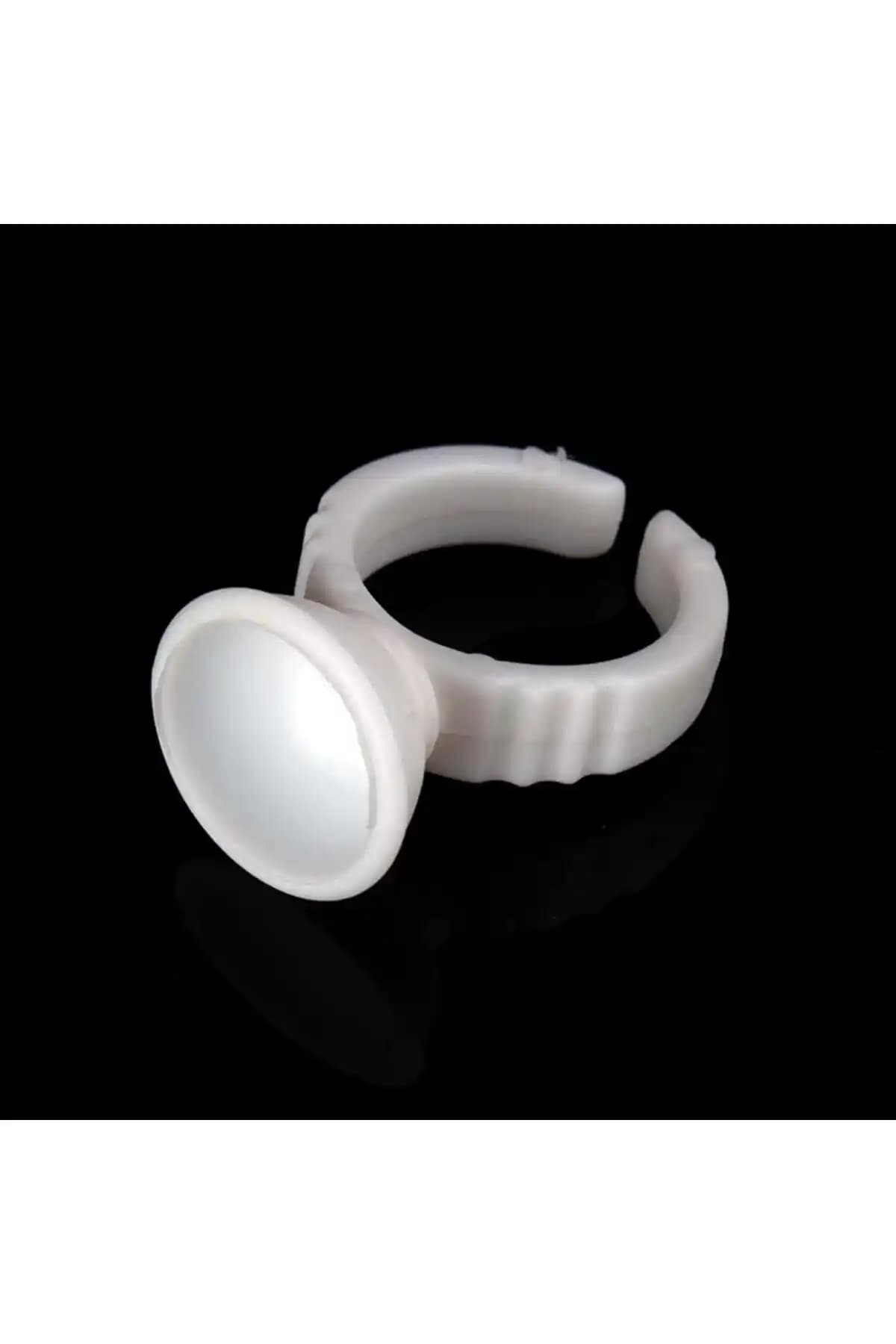 SouLame Beauty Kalıcı Makyaj ve İpek Kirpik İçin Çok Renkli Yüzük Seti 100'lü Profesyonel ve Ev Kullanımı İçin Uygun