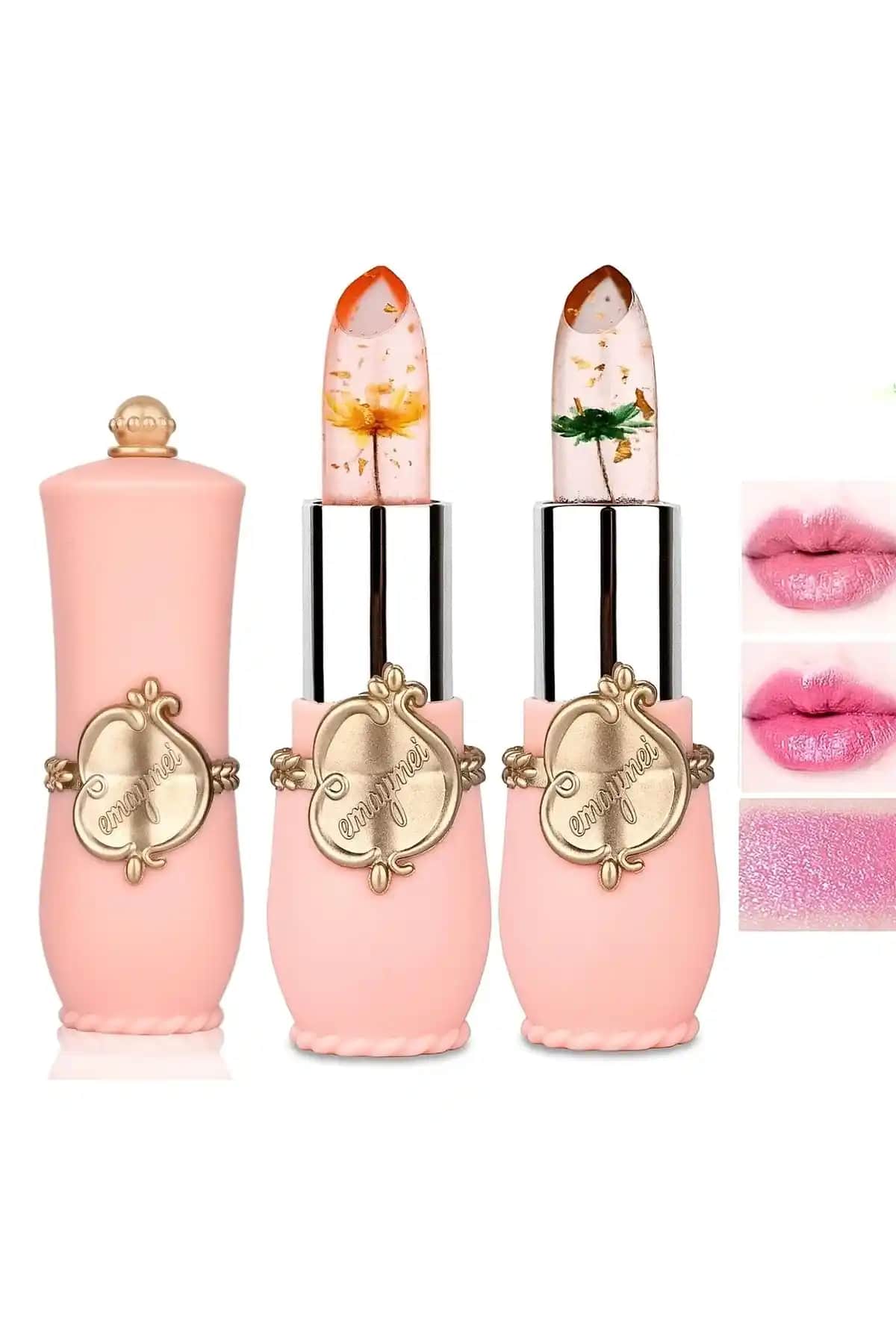 Lesvip Çiçekli Ruj ve PROCSIN Milky Jelly Allık Karşılaştırması