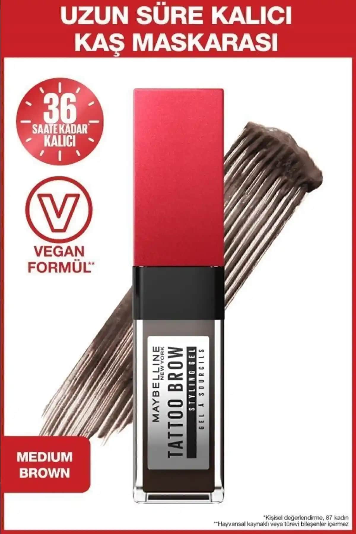 Maybelline New York Brkx Brow 36h Styling Jel - Uzun Süre Kalıcı ve Doğal Kaş Jeli