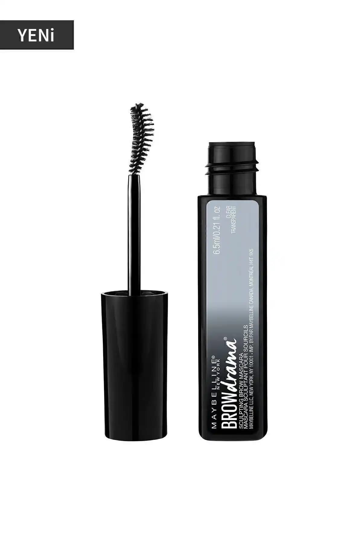Maybelline New York Brow Drama Şeffaf Kaş Maskarası Doğal ve Kalıcı Kaş Şekillendirme Çözümü