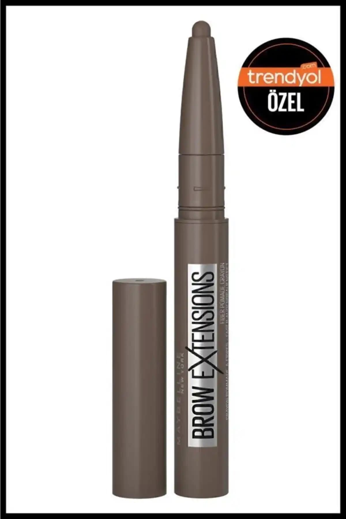 Maybelline New York Brow Extensions Kaş Kalemi 06 Deep Brown Koyu Ton Doğal ve Kalıcı Görünüm
