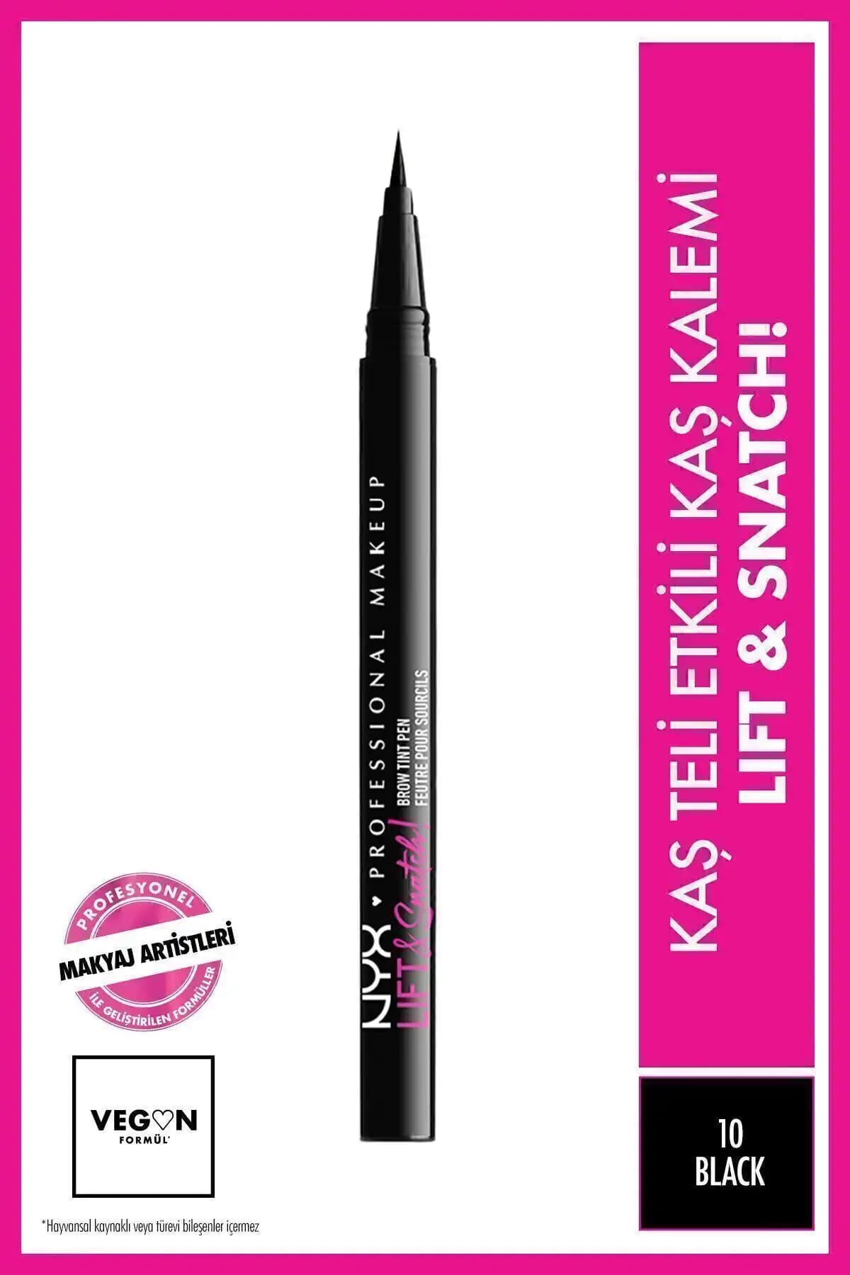NYX Professional Makeup Lift & Snatch Kaş Kalemi ile Doğal ve Dolgun Kaşlar Yaratın