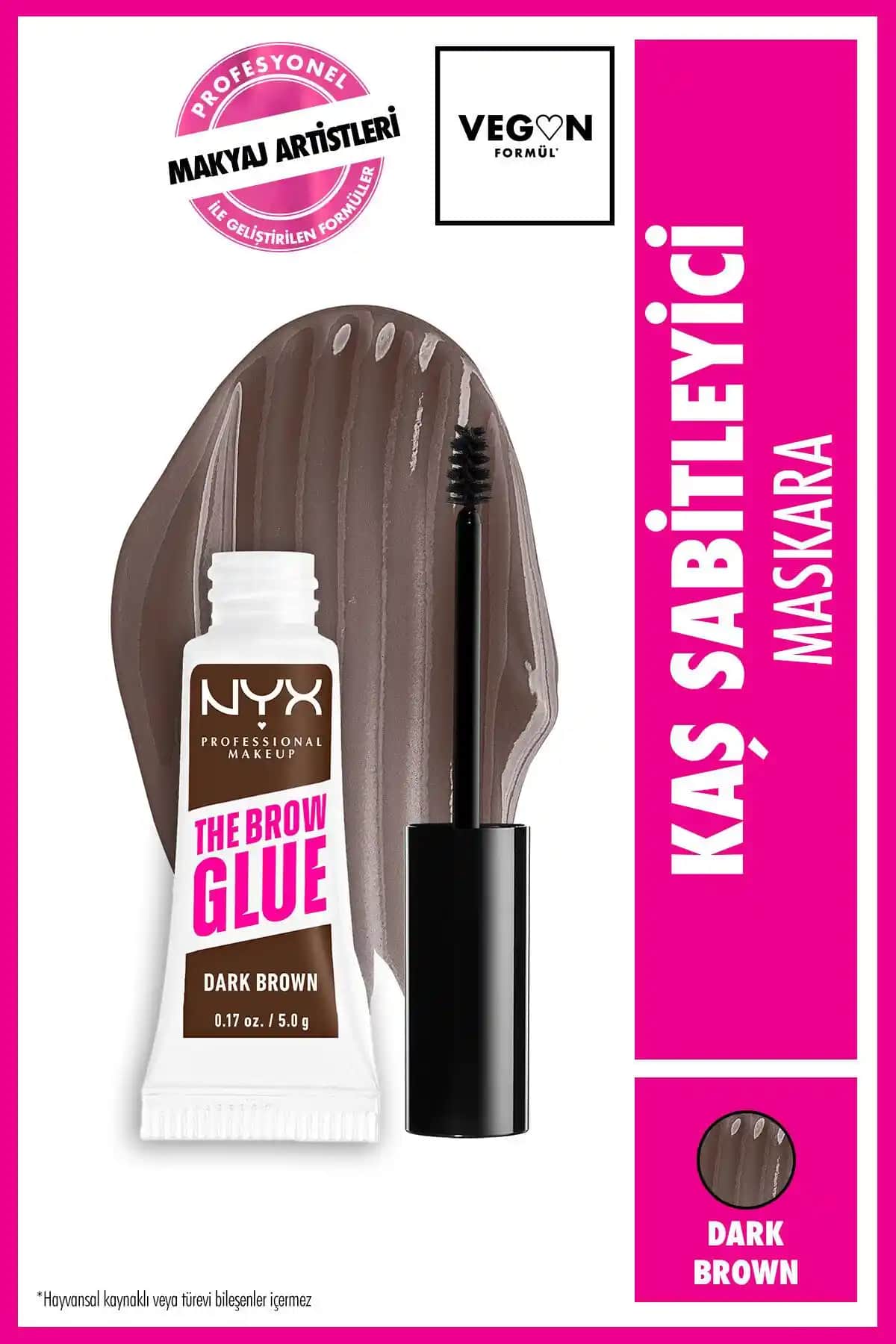 NYX The Brow Glue: Kalıcı ve Doğa Dostu Kaş Sabitleyici Ürün Özellikleri