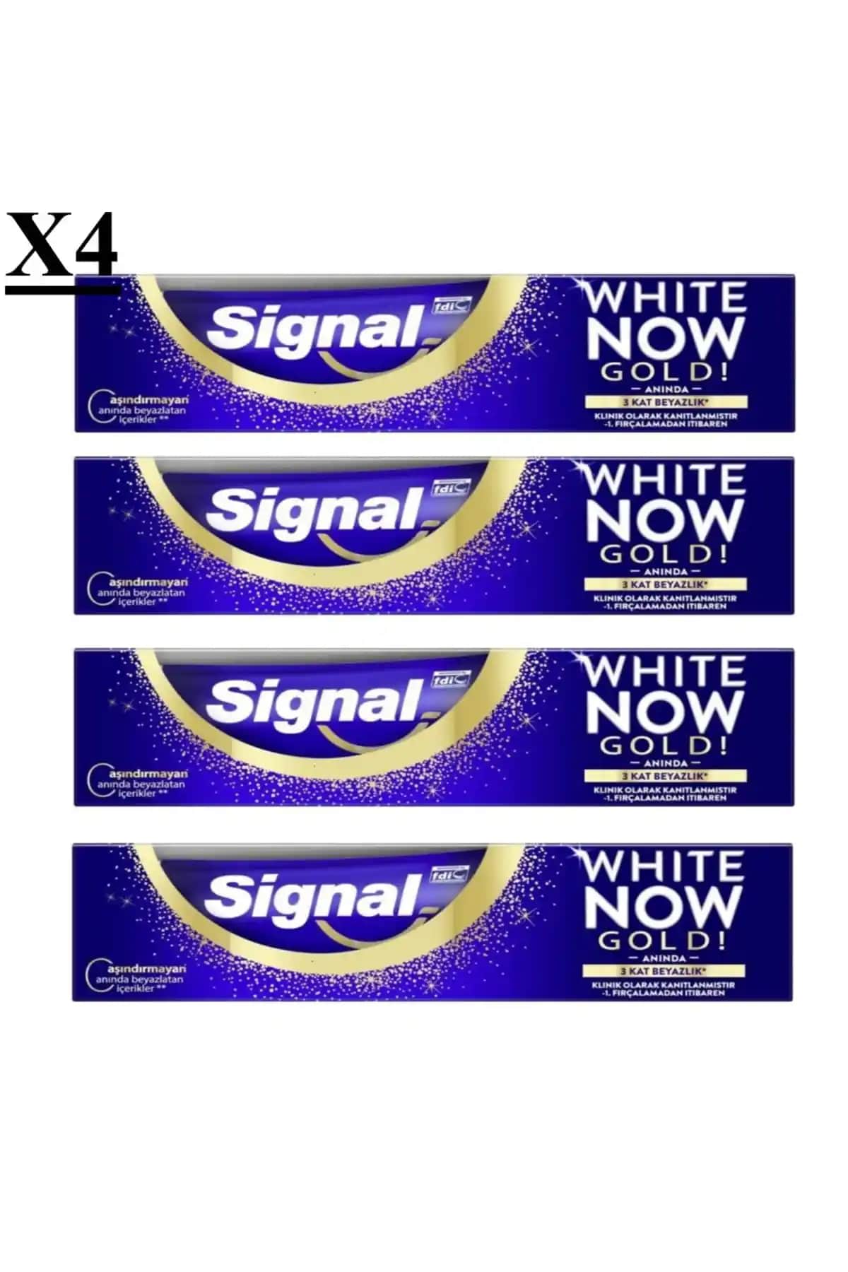 Signal White Now Gold ve White Now Gold Anında 3 Kat Beyazlık Karşılaştırması ve Özellikleri