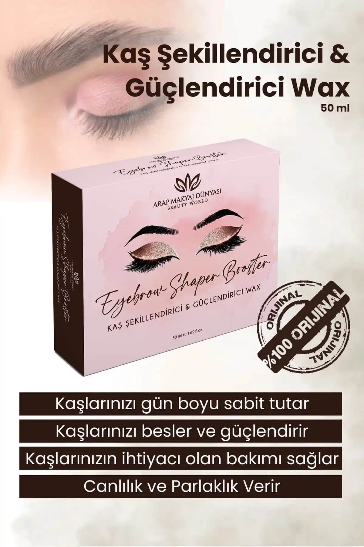 Arap Makyaj Dünyası Eyebrow Shapper Booster Kaş Şekillendirici Wax İncelemesi