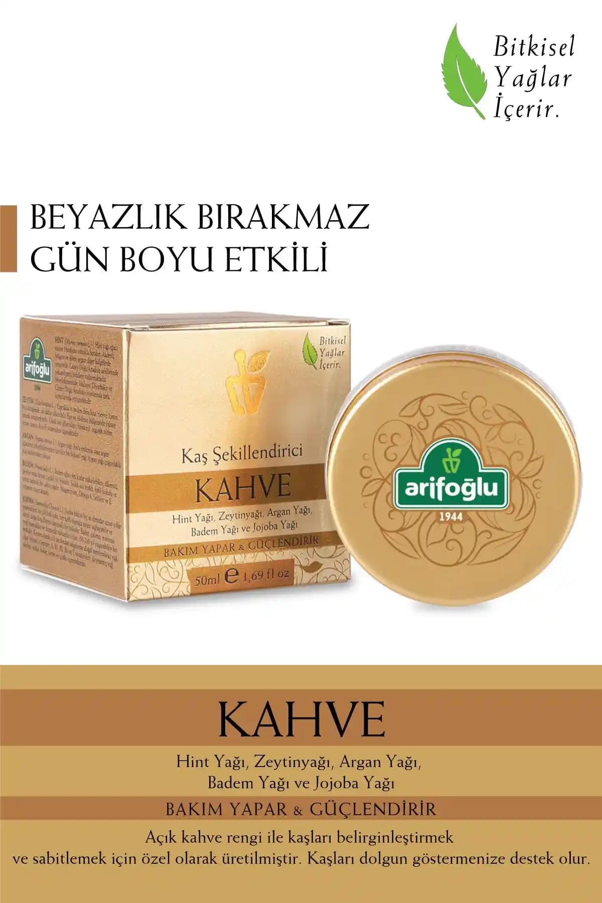 Kaş Şekillendirici Kahve Rengi 50ml: Doğal ve Uzun Süre Kalıcı Formül