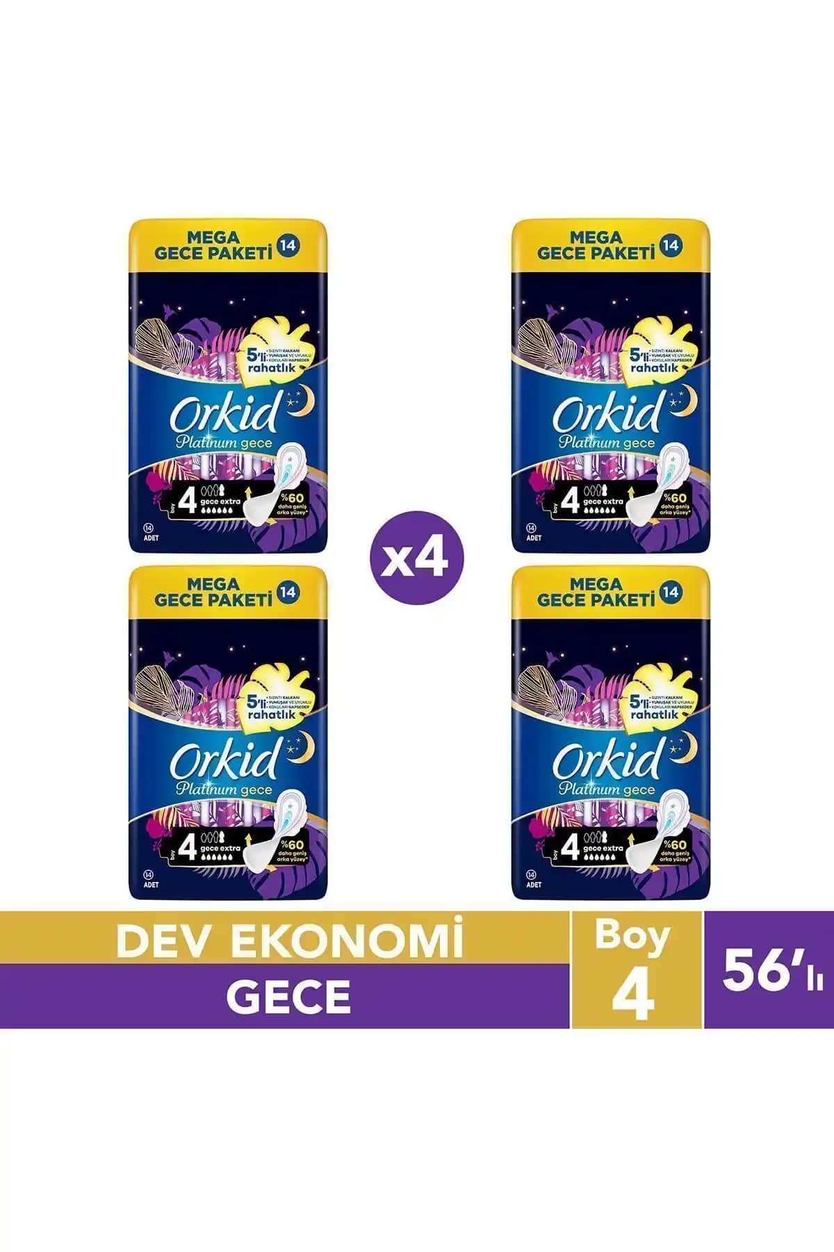 Orkid Platinum ve Ultra Gece Ekstra Max Pedler Karşılaştırması