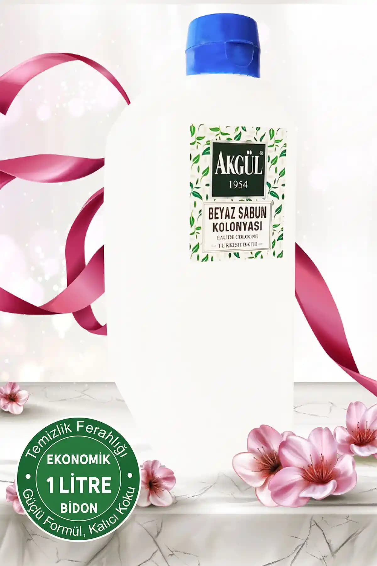 Akgül Beyaz Sabun Kolonyası 1 Litre: Temizlik ve Ferahlık Sağlayan Çok Yönlü Ürün