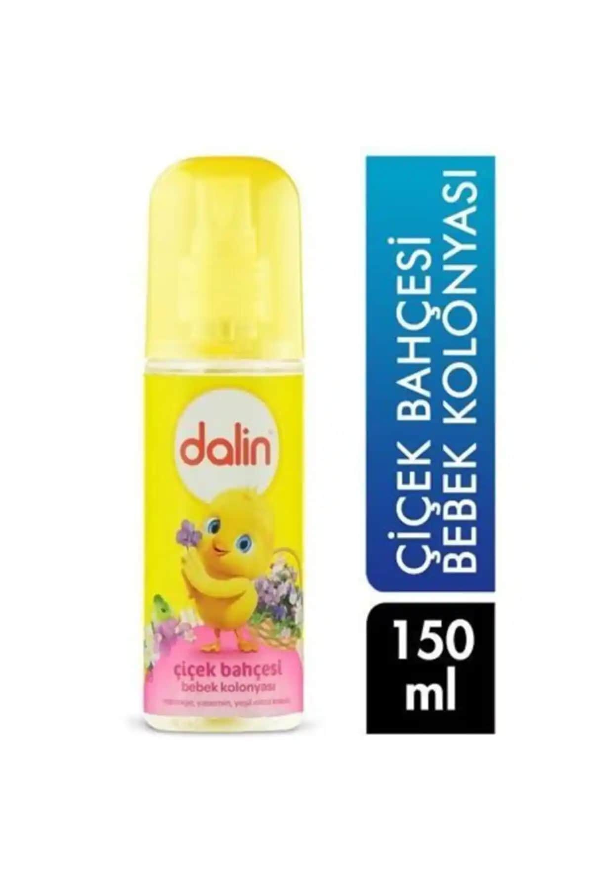 Dalin Bebe Kolonyası 150 ml Çiçek Bahçesi Doğal ve Ferahlatıcı Koku Özelliğiyle