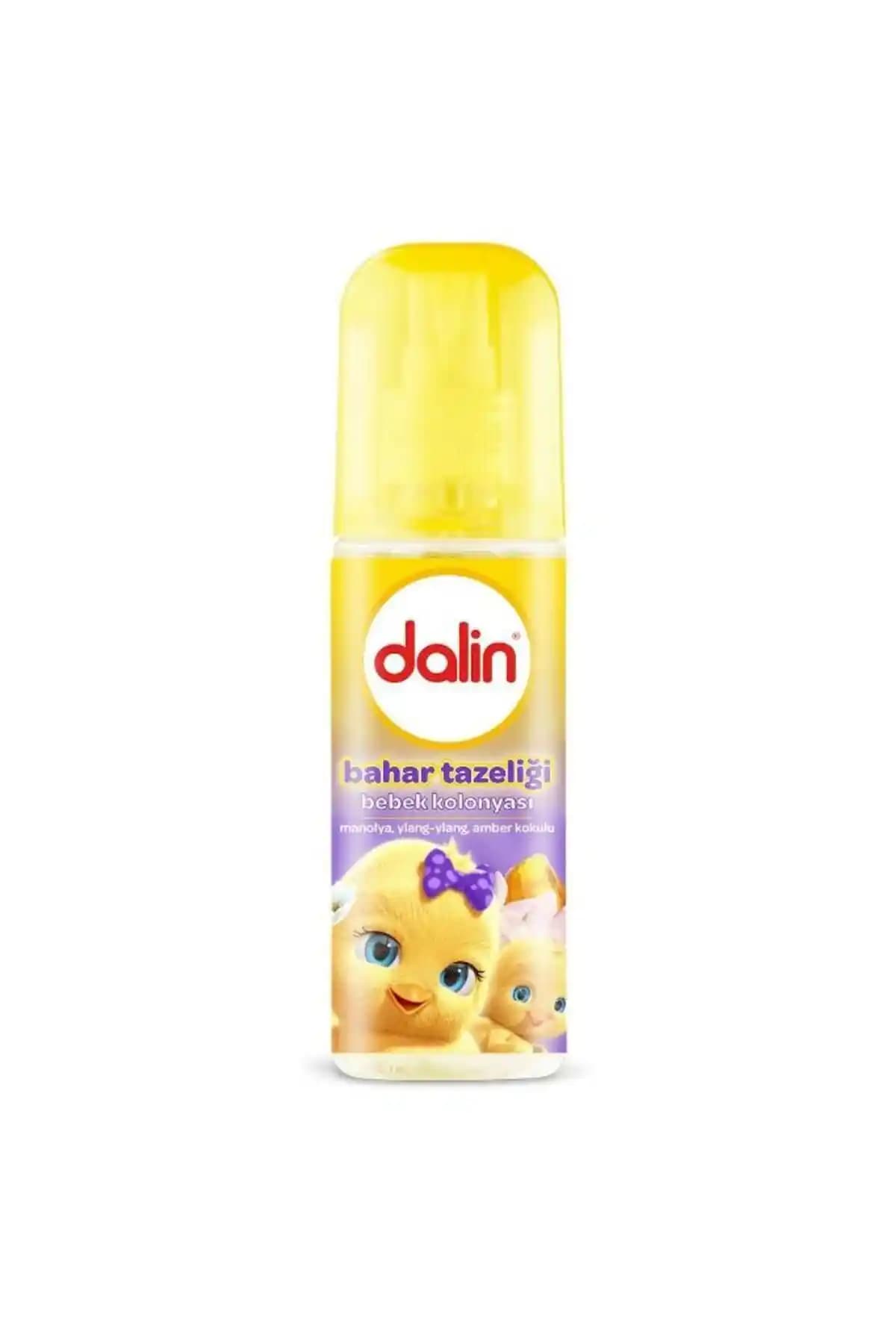 Dalin Bebek Kolonyası 150 ml doğal içerik ve ferahlatıcı koku ile bebek bakımında tercih edilir