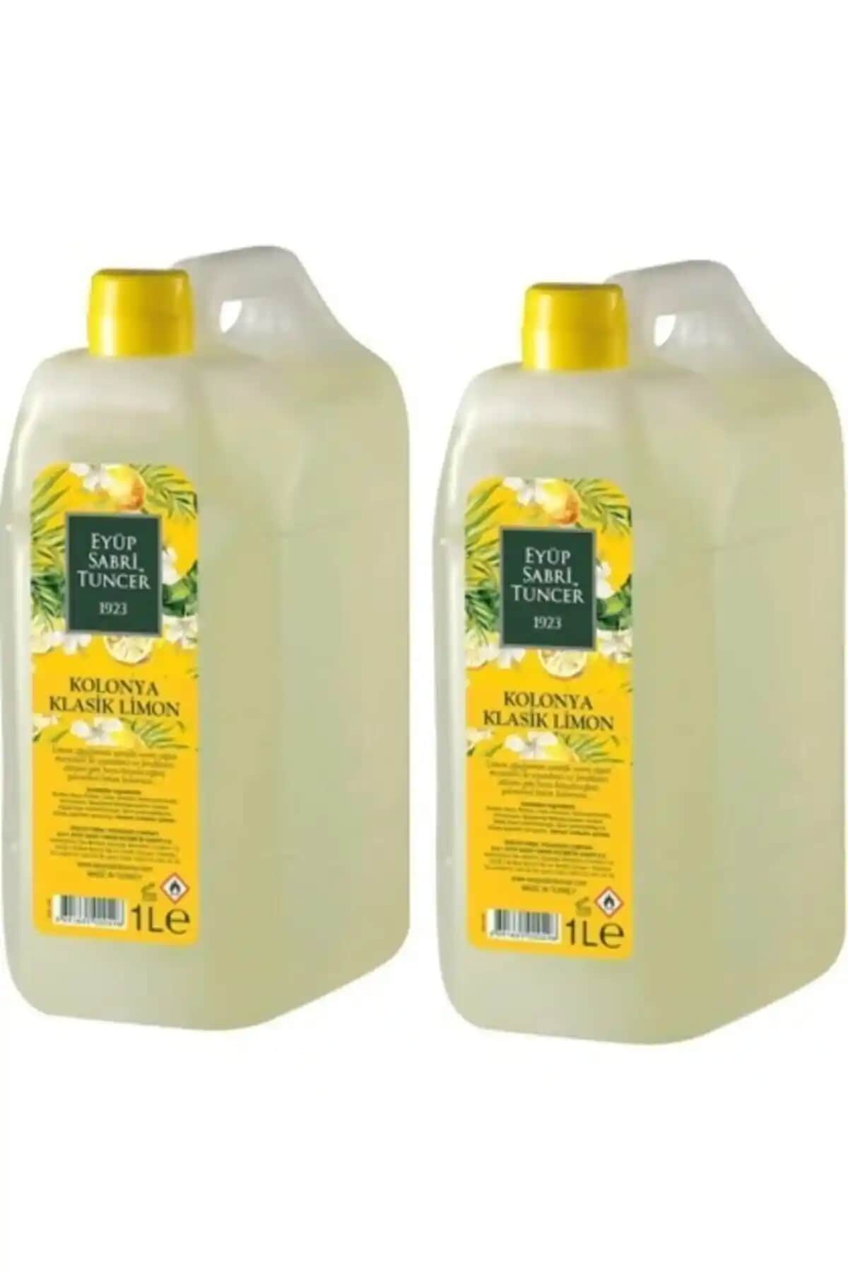 Eyüp Sabri Tuncer Bidon Limon Kolonyası: Ferahlatıcı ve Doğal Aromaya Sahip 1 Litre Kolonya