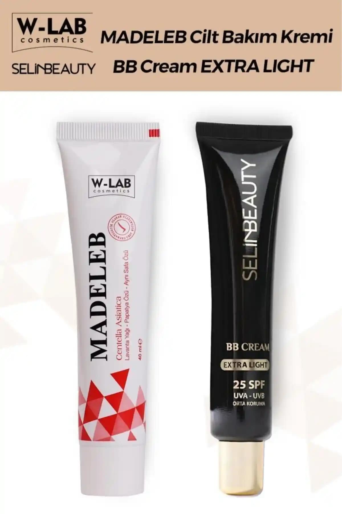 W-Lab Kozmetik Madeleb Krem ve Selin Beauty BB Cream Karşılaştırması