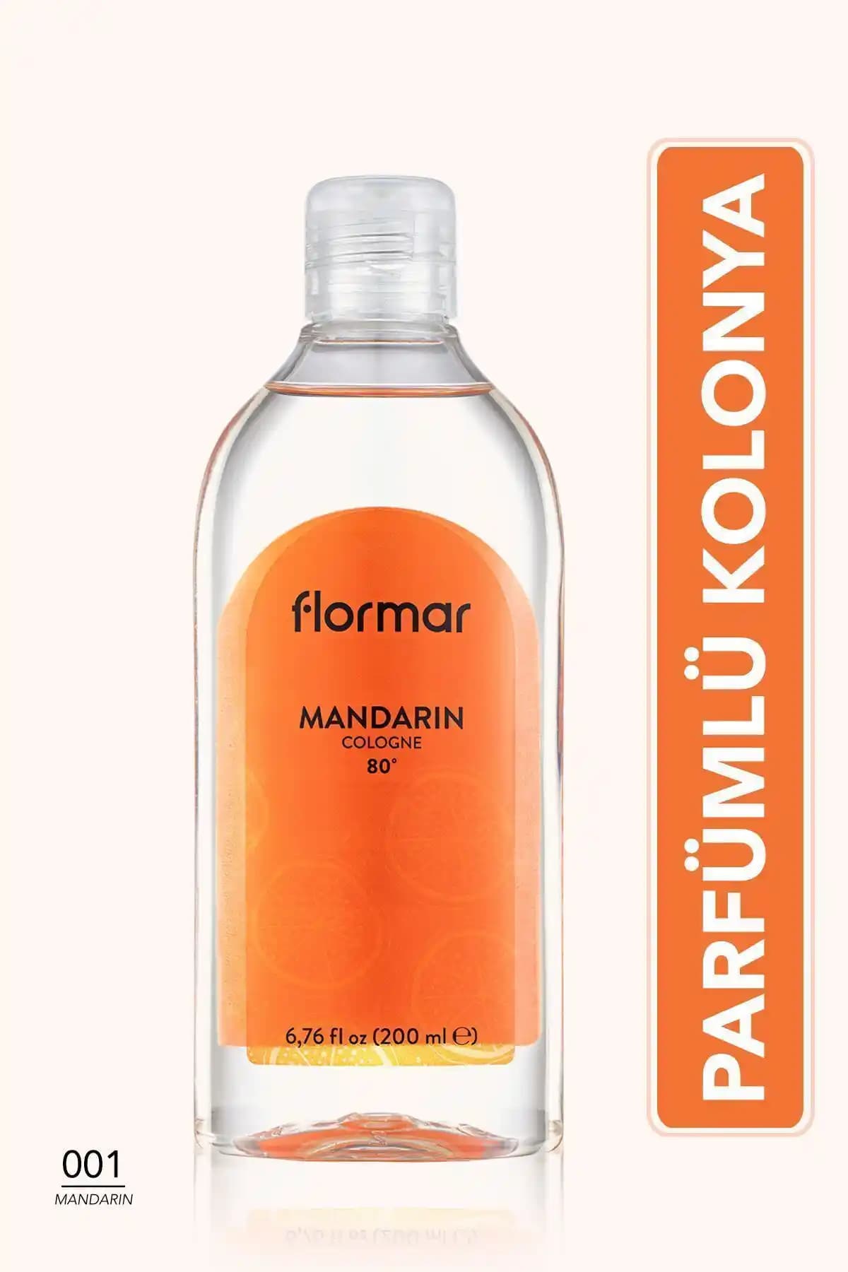 Flormar Büyük Boy Mandalina Kolonyası 200 ml ile Ferah ve Kalıcı Koku Deneyimi