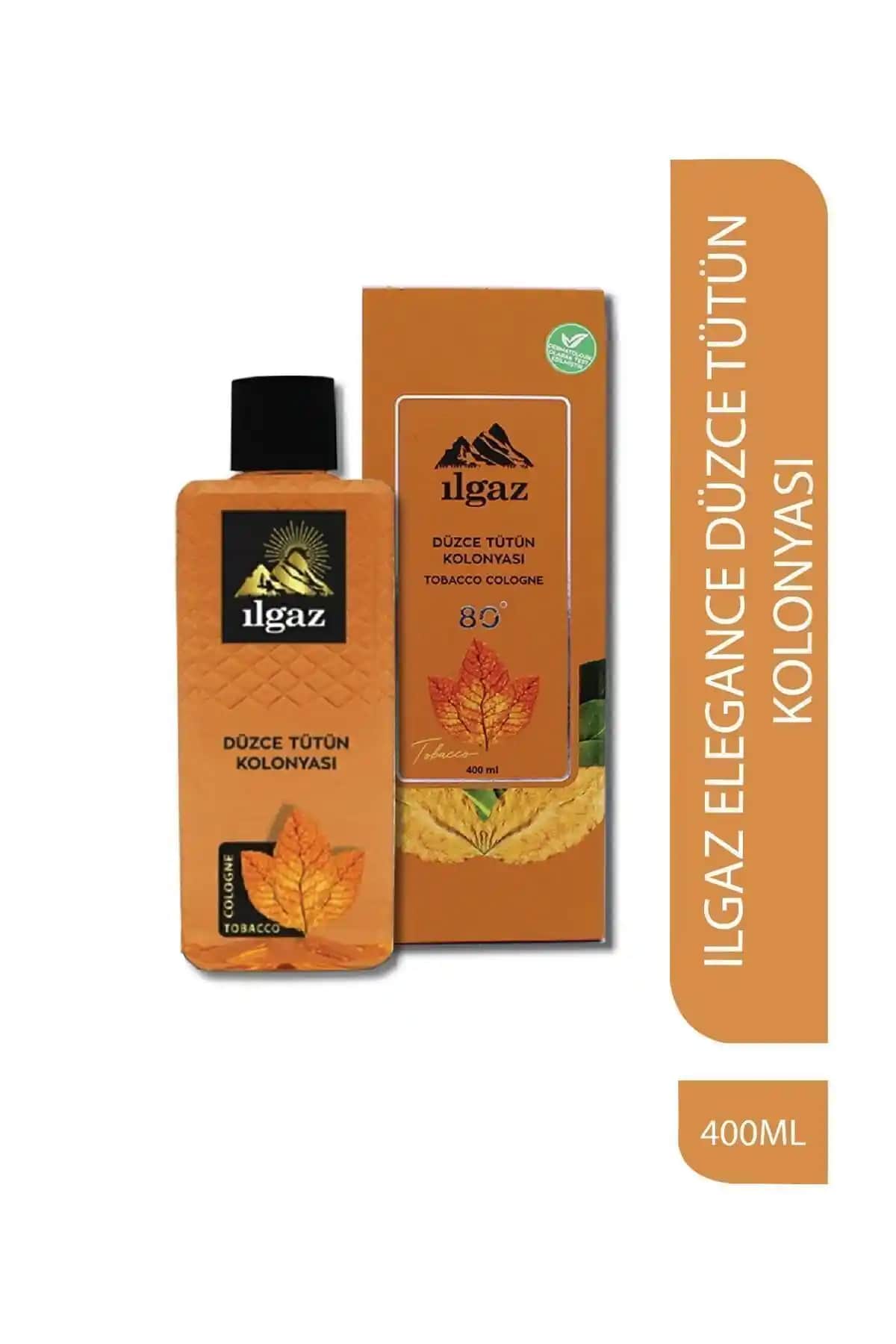 ILGAZ Düzce Tütün Kolonyası 80 Derece 400 ml ile günlük hijyen ve ferahlık sağlayın