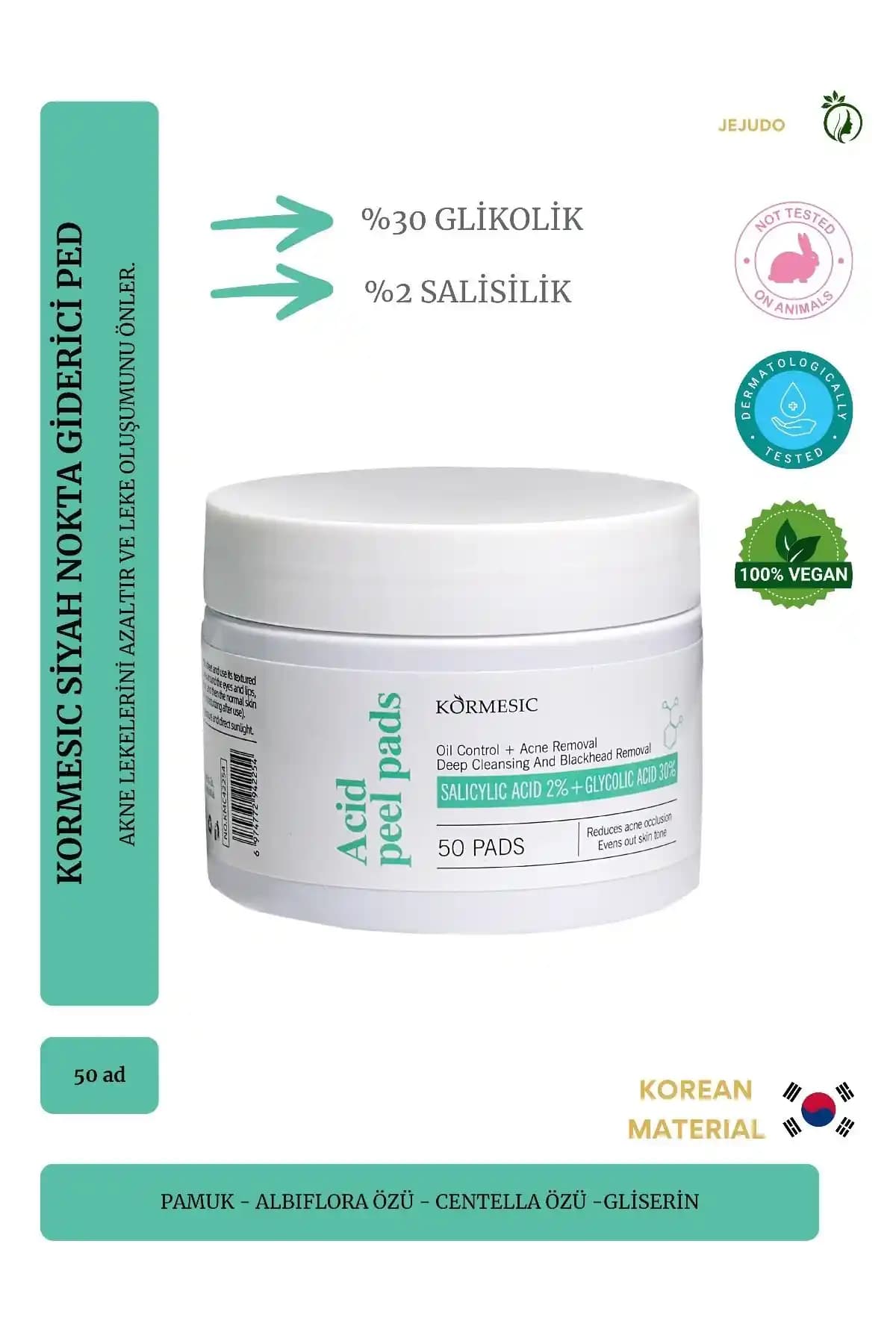 Jejudo Akneli Ped ve Burun Temizleme Macunu Karşılaştırması