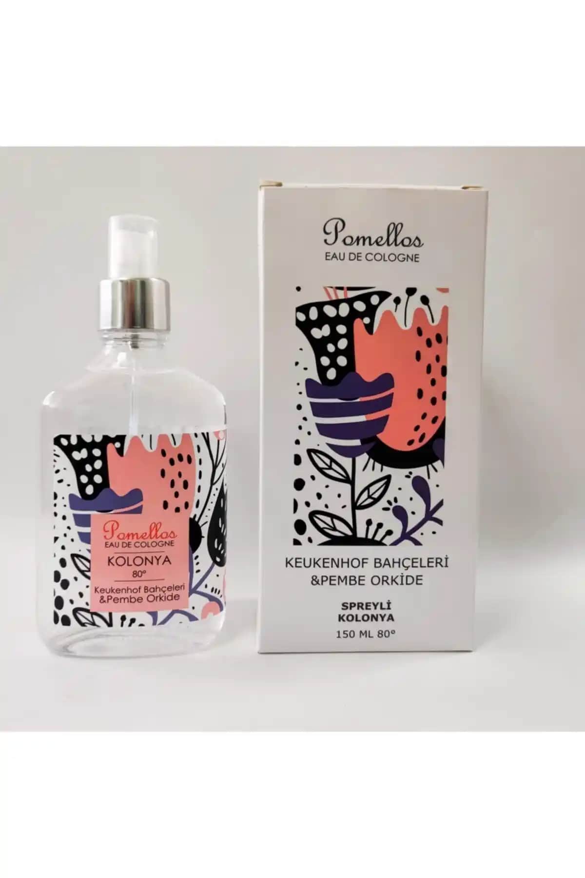 Pomellos Kolonya Keukenhof Bahçeleri ve Pembe Orkide ile Ferahlatıcı ve Kalıcı Koku Deneyimi