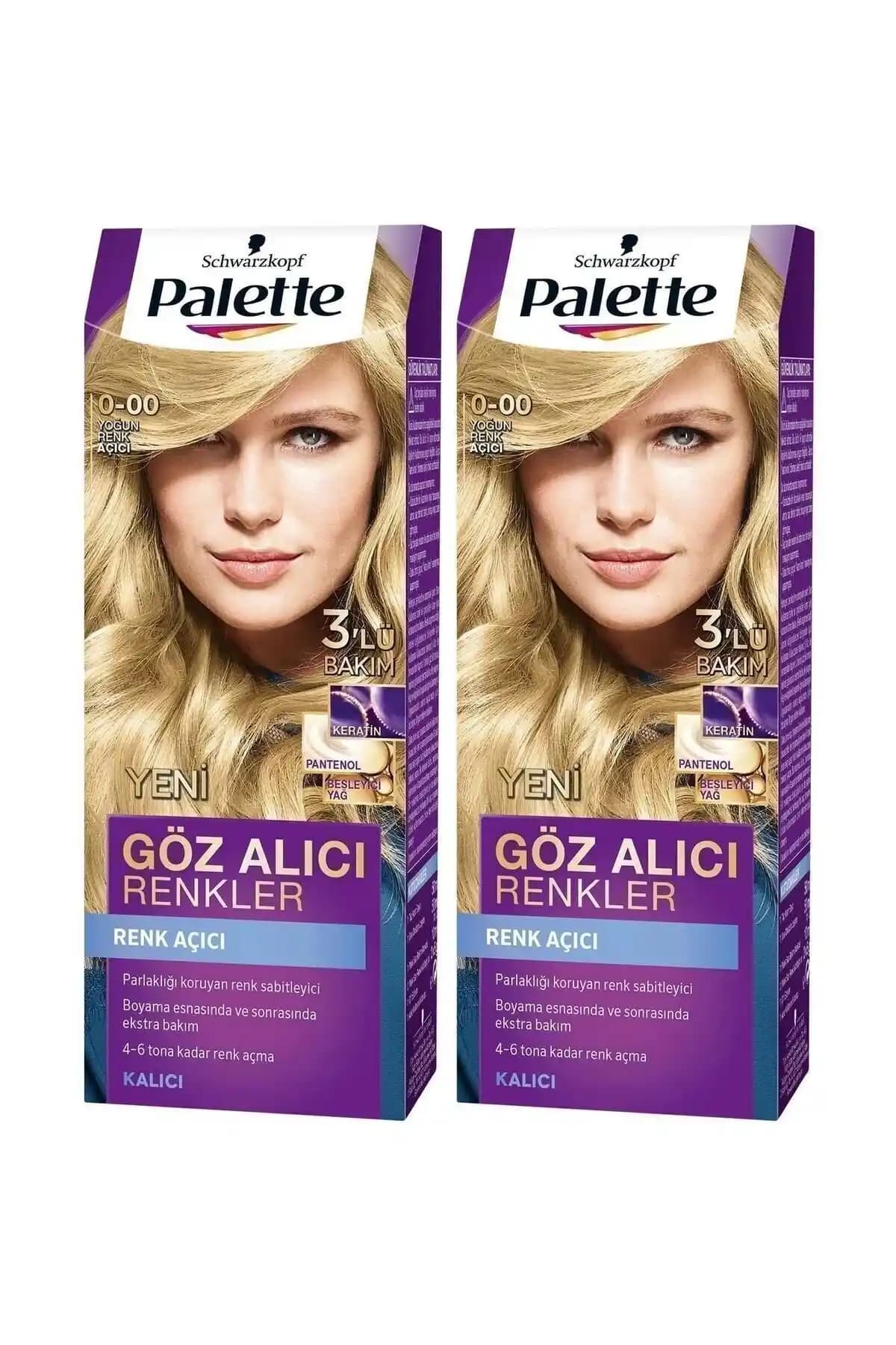 Palette Göz Alıcı Renkler 0-00 ve 12-21 Ürünlerinin Karşılaştırması ve Kullanıcı Yorumları