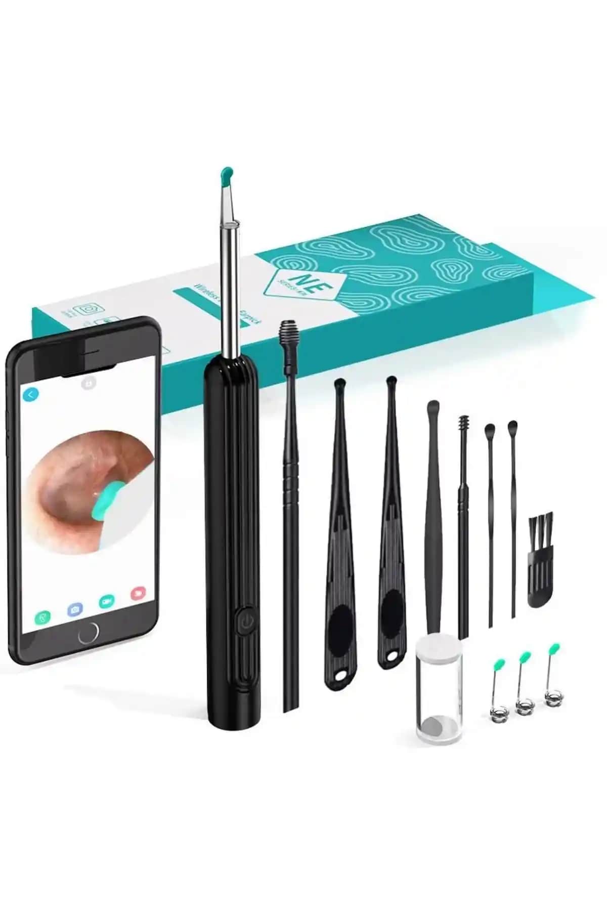 Valkyrie Kablosuz Wi-Fi Kulak Temizleme Kamerası ile Güvenli ve Kolay Kulak Bakımı