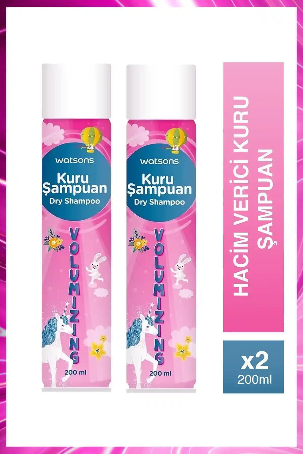 Watsons Kuru Şampuan Volumizer: Hacim ve Temizlik Sağlayan Etkili Saç Bakım Ürünü