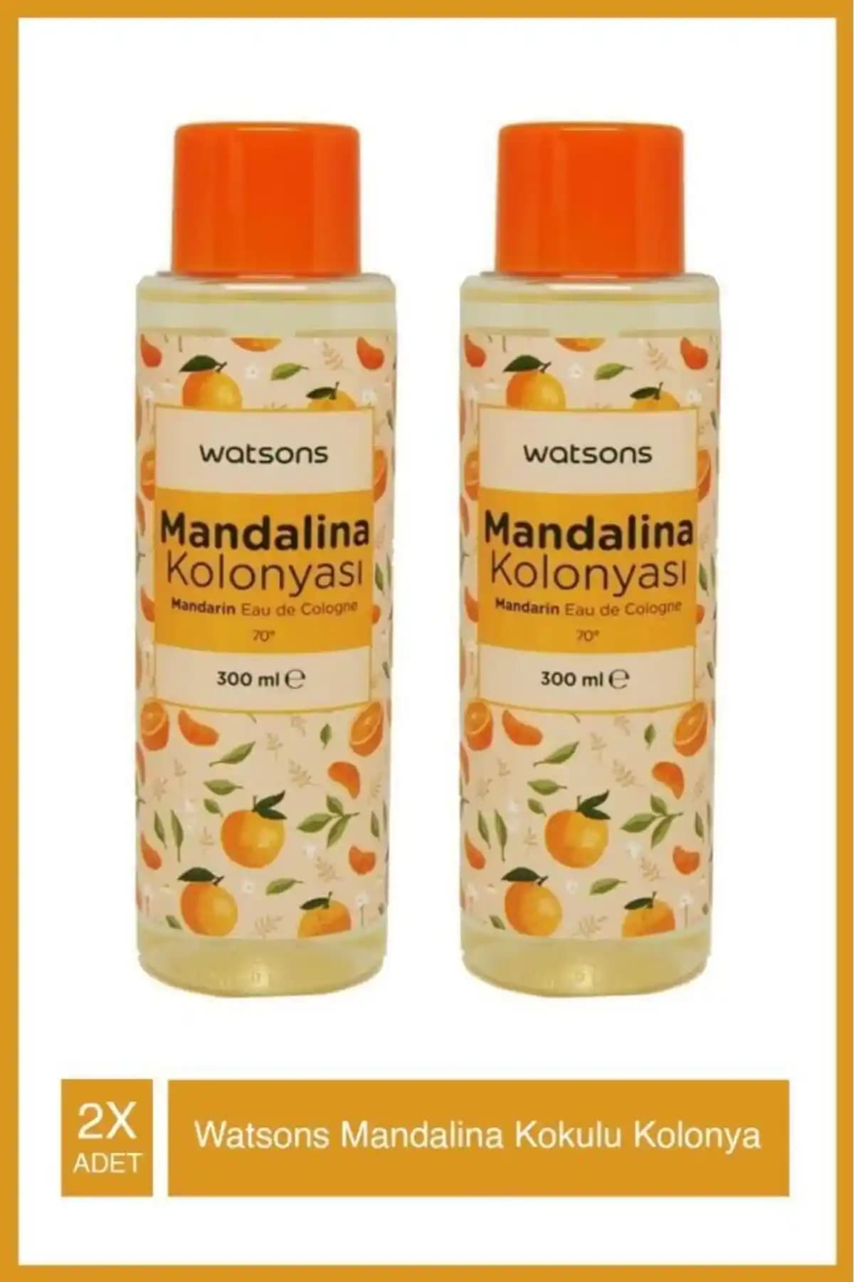 Watsons Mandalina Kokulu Kolonya: Ferahlatıcı ve Şık Tasarımlı 300 ml Kolonya