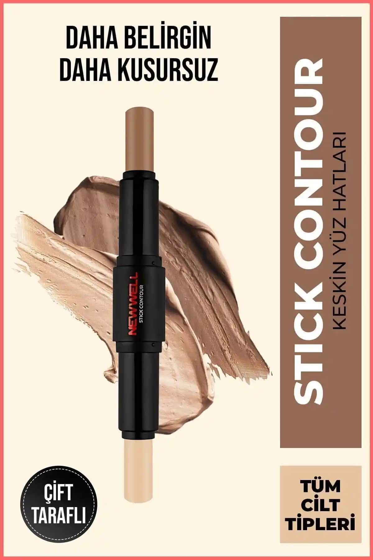 Yeni Well Kontür Prof. Contour Stick ile Doğal ve Belirgin Makyaj Deneyimi