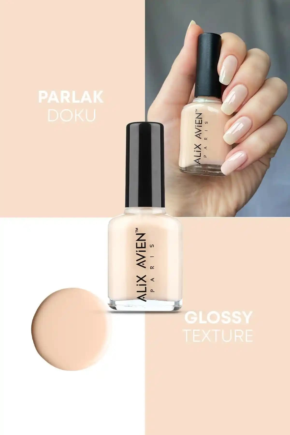 Alix Avien Krem Rengi Oje ve Note Cosmetics Taupe Oje Karşılaştırması