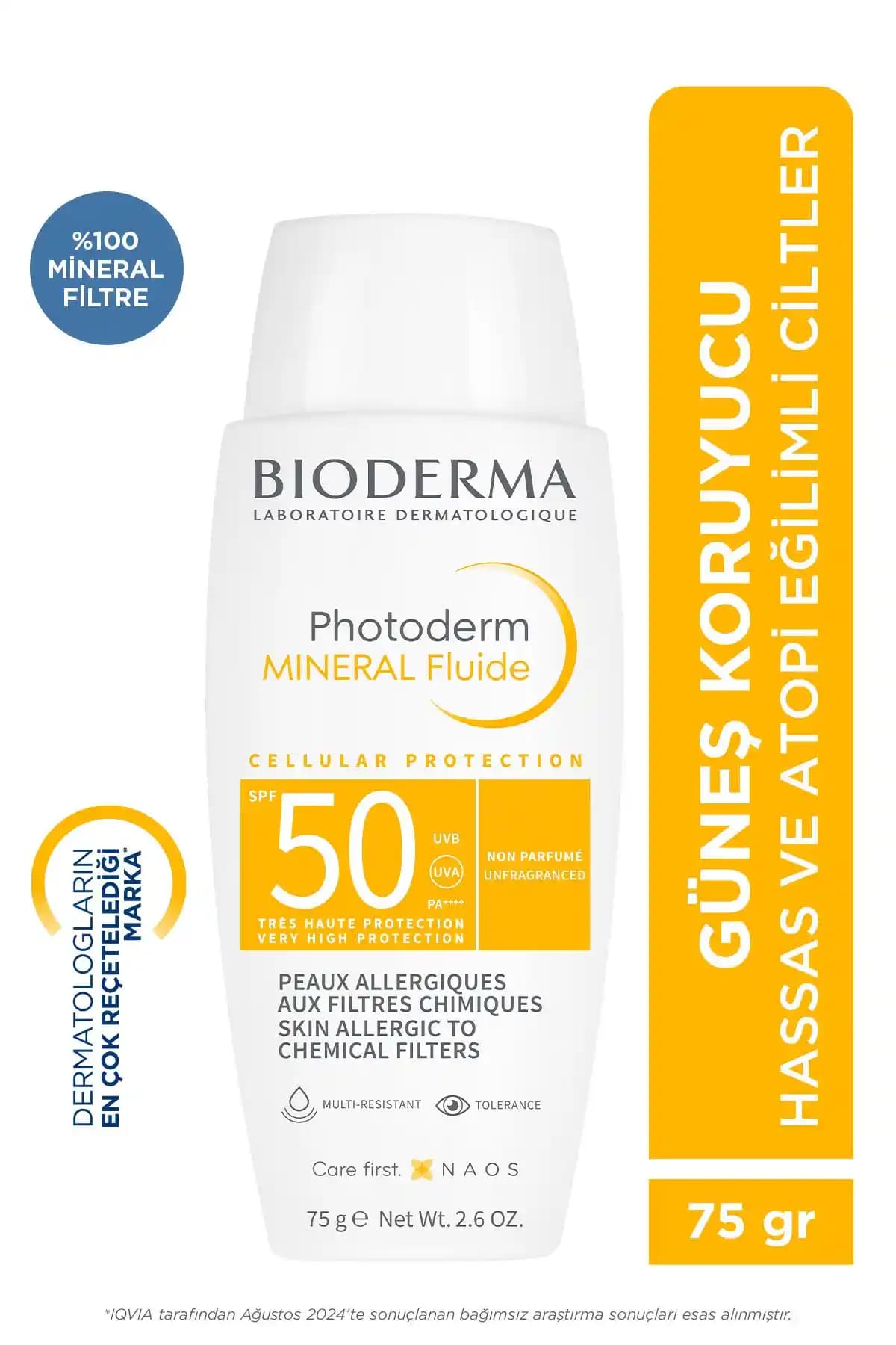 Bioderma Photoderm Mineral Fluid SPF50+ ve Verda Riche SPF 50+ karşılaştırması