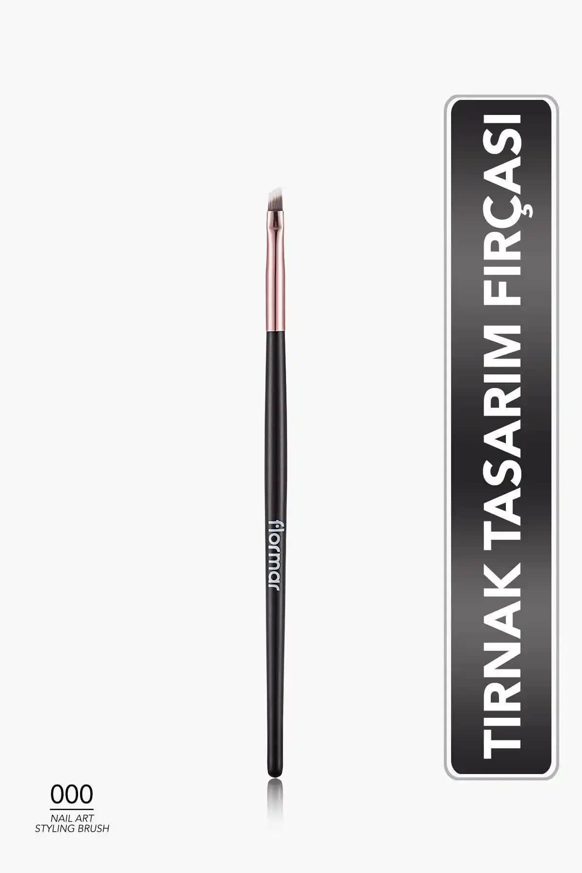 Flormar Kesik Uçlu Düz Nail Art Fırçası ve Venalisa 3'lü French Çizim Fırçası Karşılaştırması