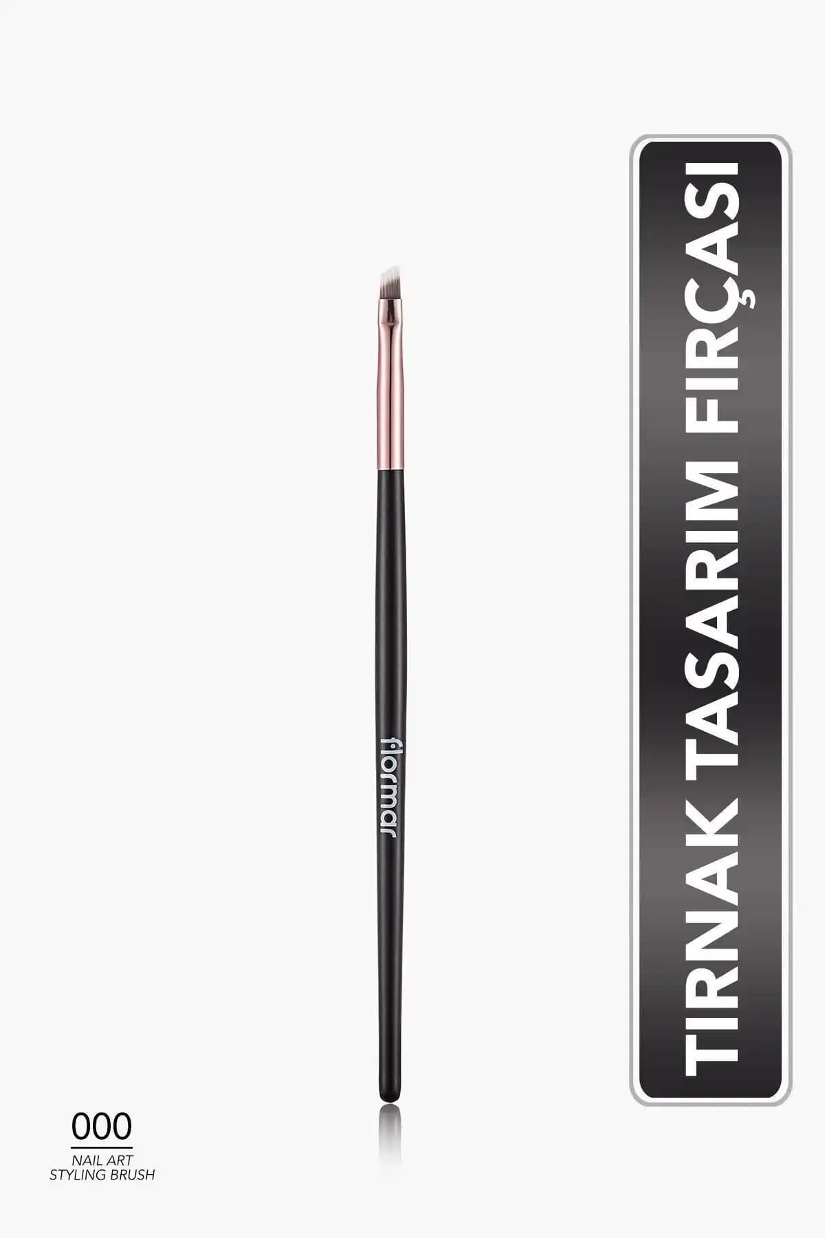 Flormar Kesik Uçlu Düz Nail Art Fırçası ve Venalisa 3'lü French Çizim Fırçası Karşılaştırması